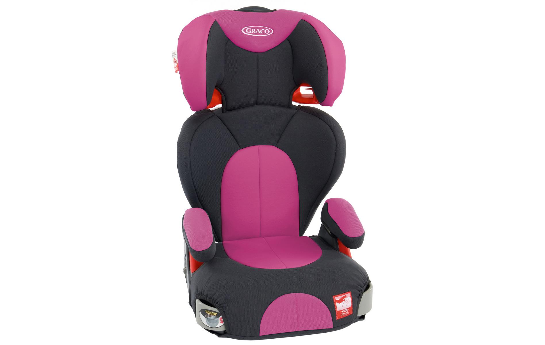 Graco Logico L Sport High Back Booster Seat - Pink