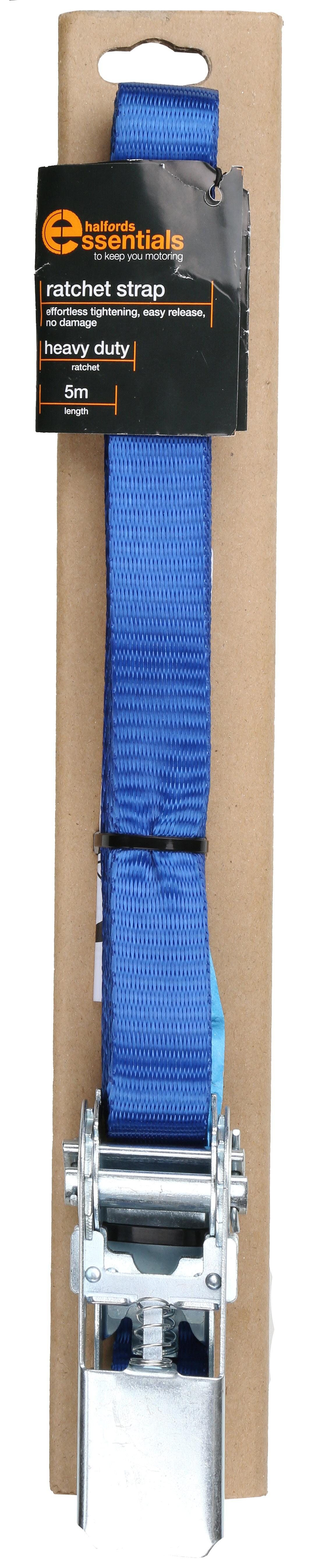Halfords Essentials 5m Ratchet Strap