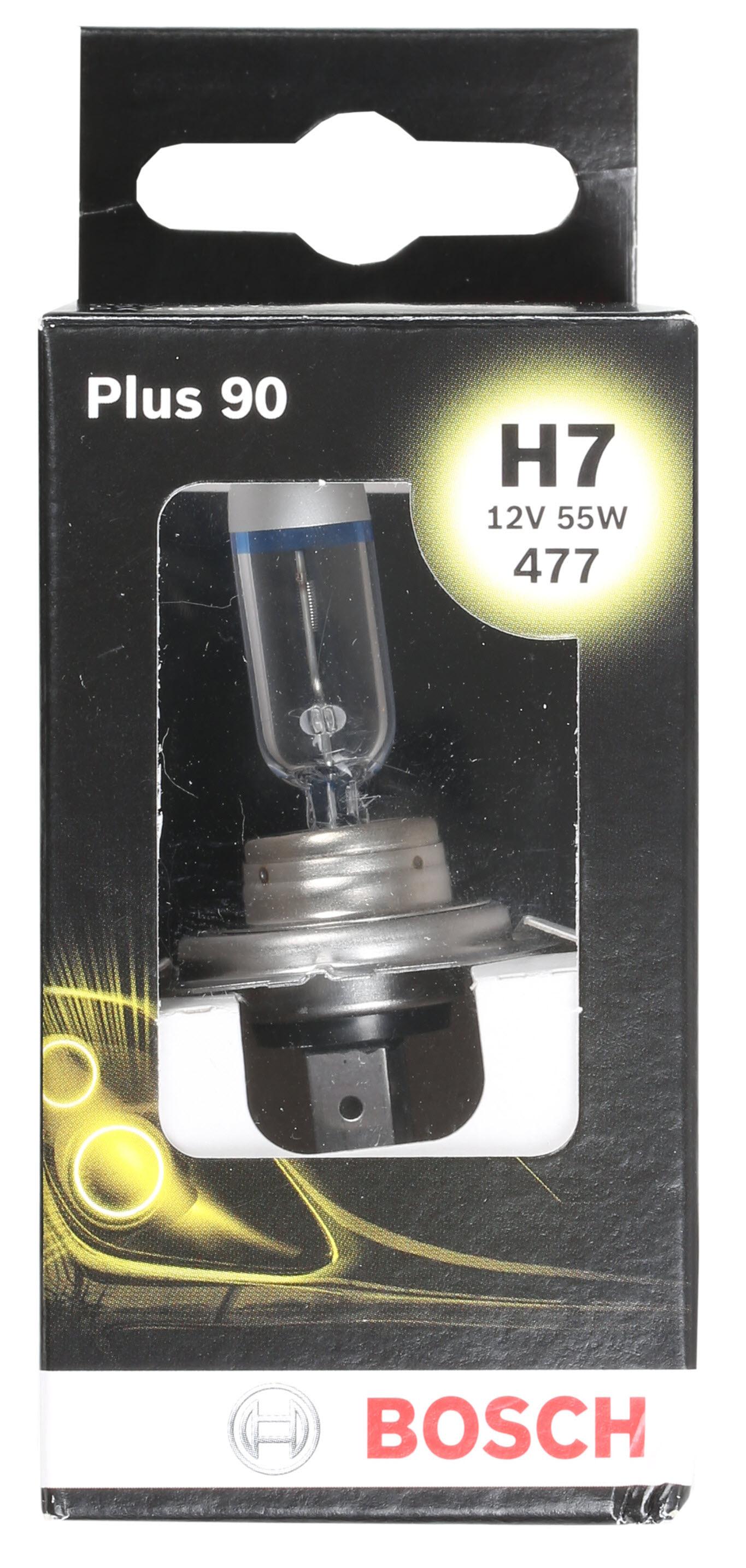 Bosch 477 H7 Plus 90 Car Bulb x 1