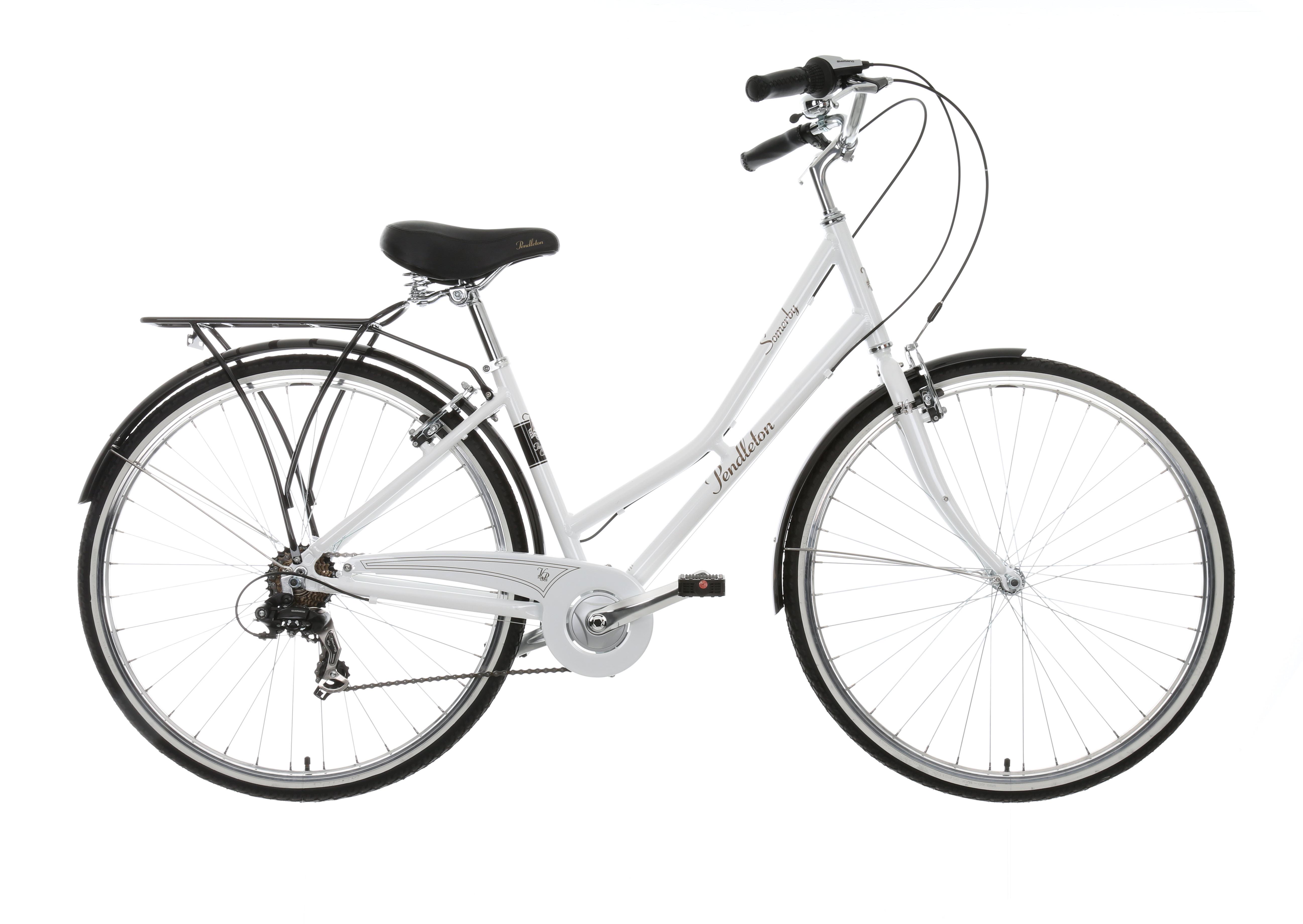 image of Pendleton Somerby Hybrid Bike -  White