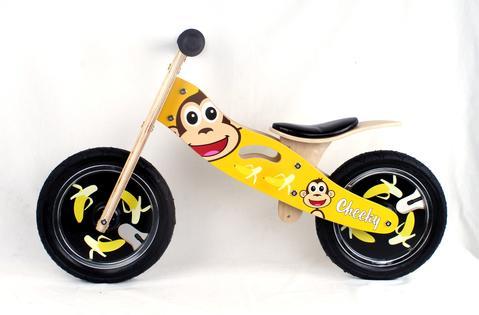 halfords wooden balance bike