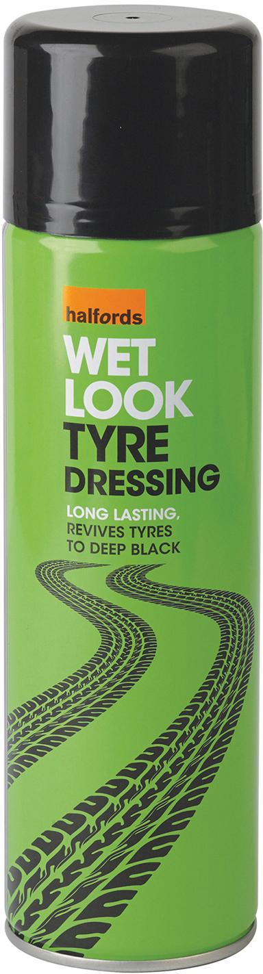 image of Halfords Wet Look Tyre Dressing 500ml