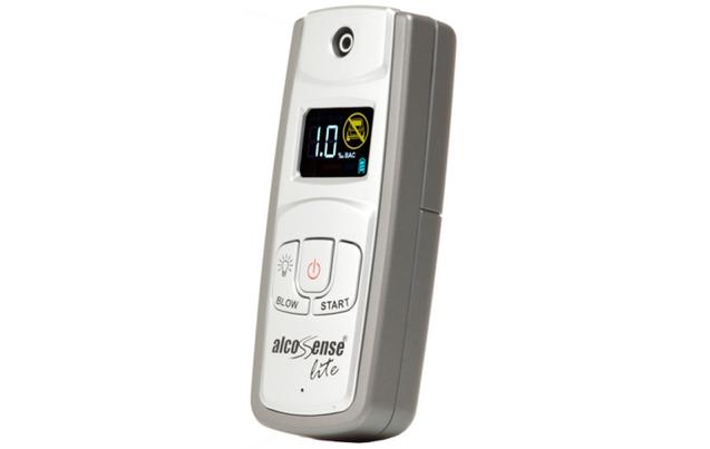 How do you use a home breathalyzer?