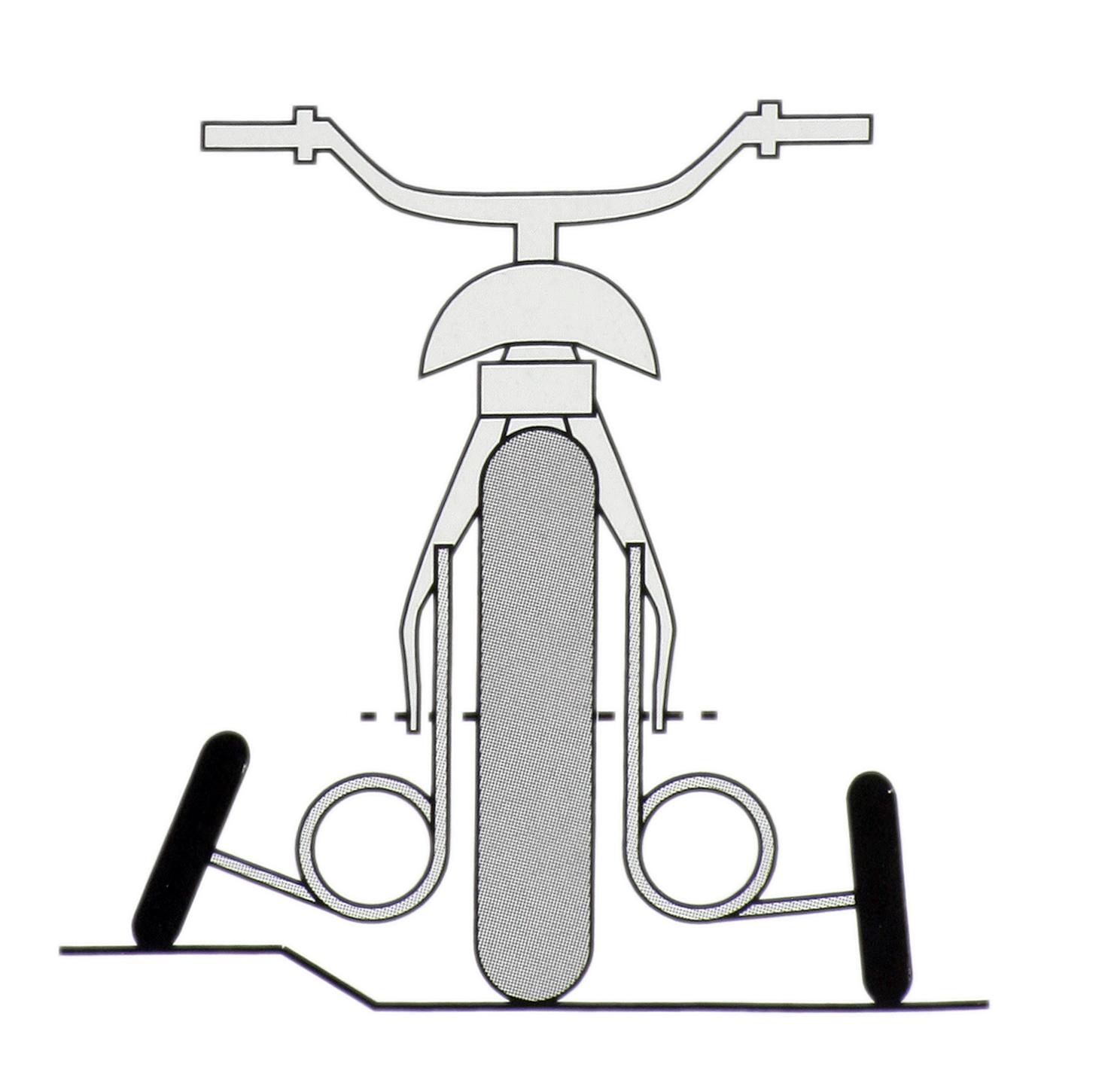 ez trainer suspension training wheels