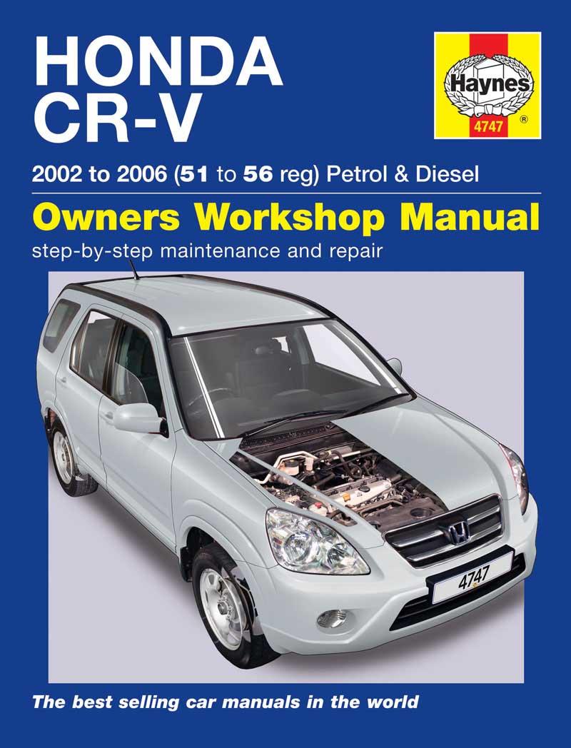 Haynes honda crv repair manual #1