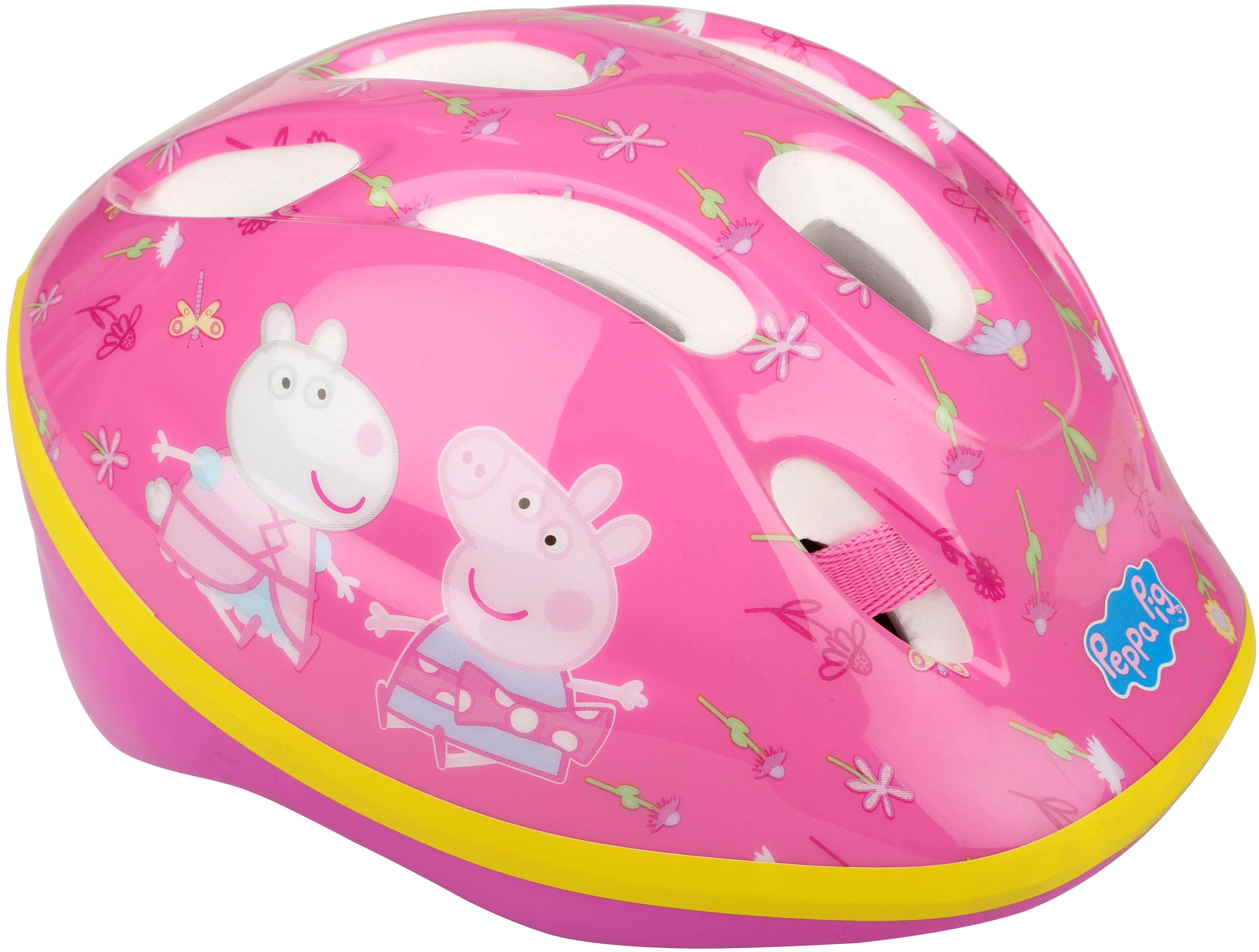 image of Peppa Pig Kids Bike Helmet (48-52cm)