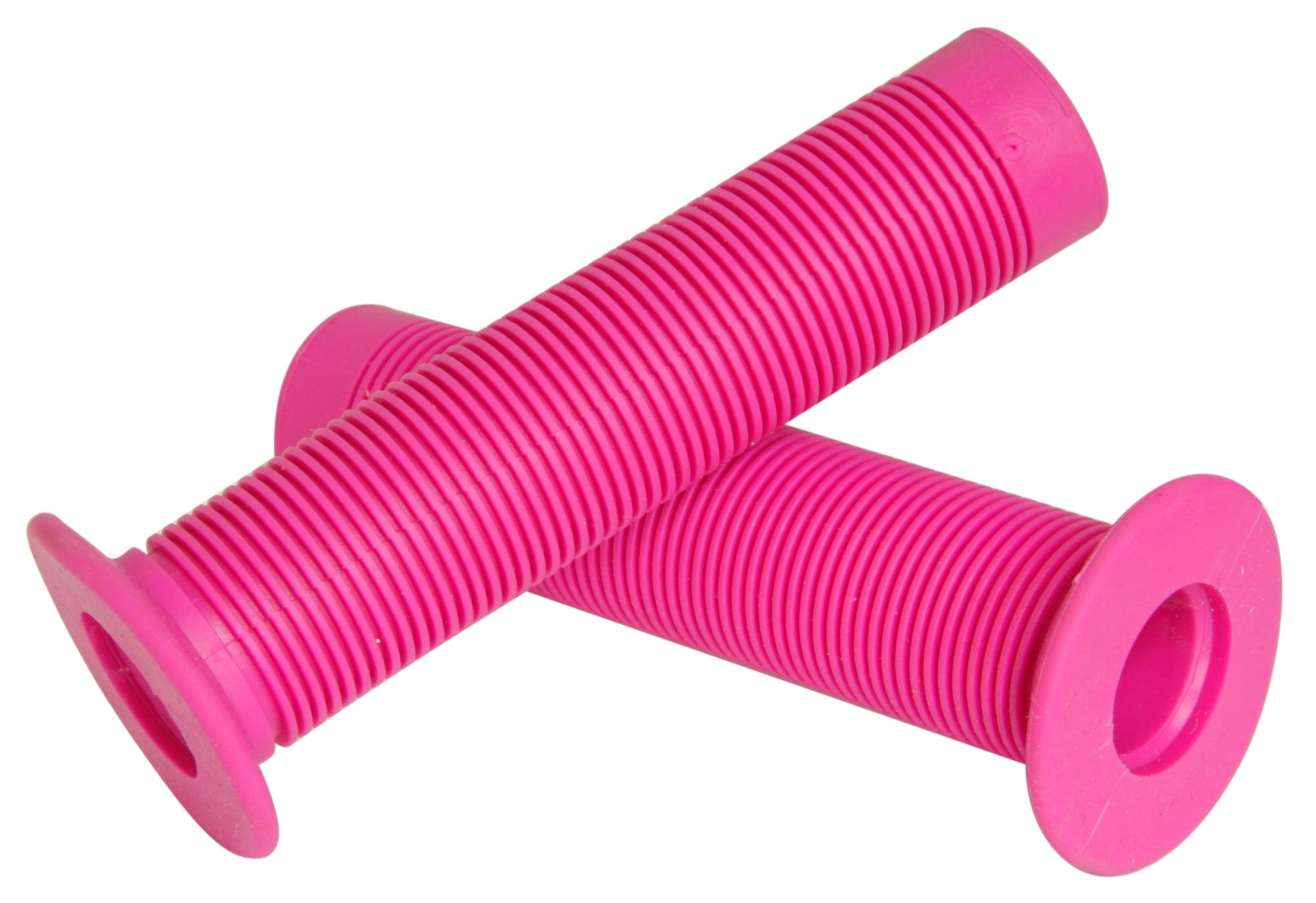 pink handlebar grips