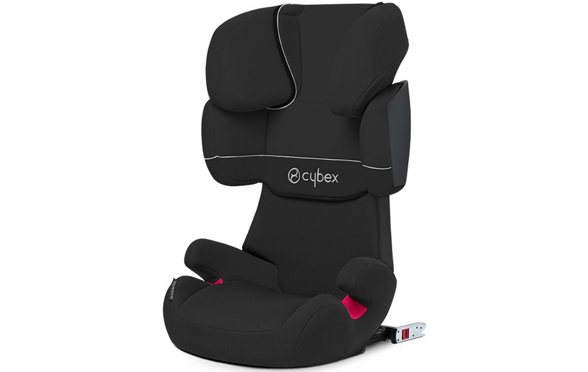 Cybex Solution X-Fix Pure Black Child Car Seat