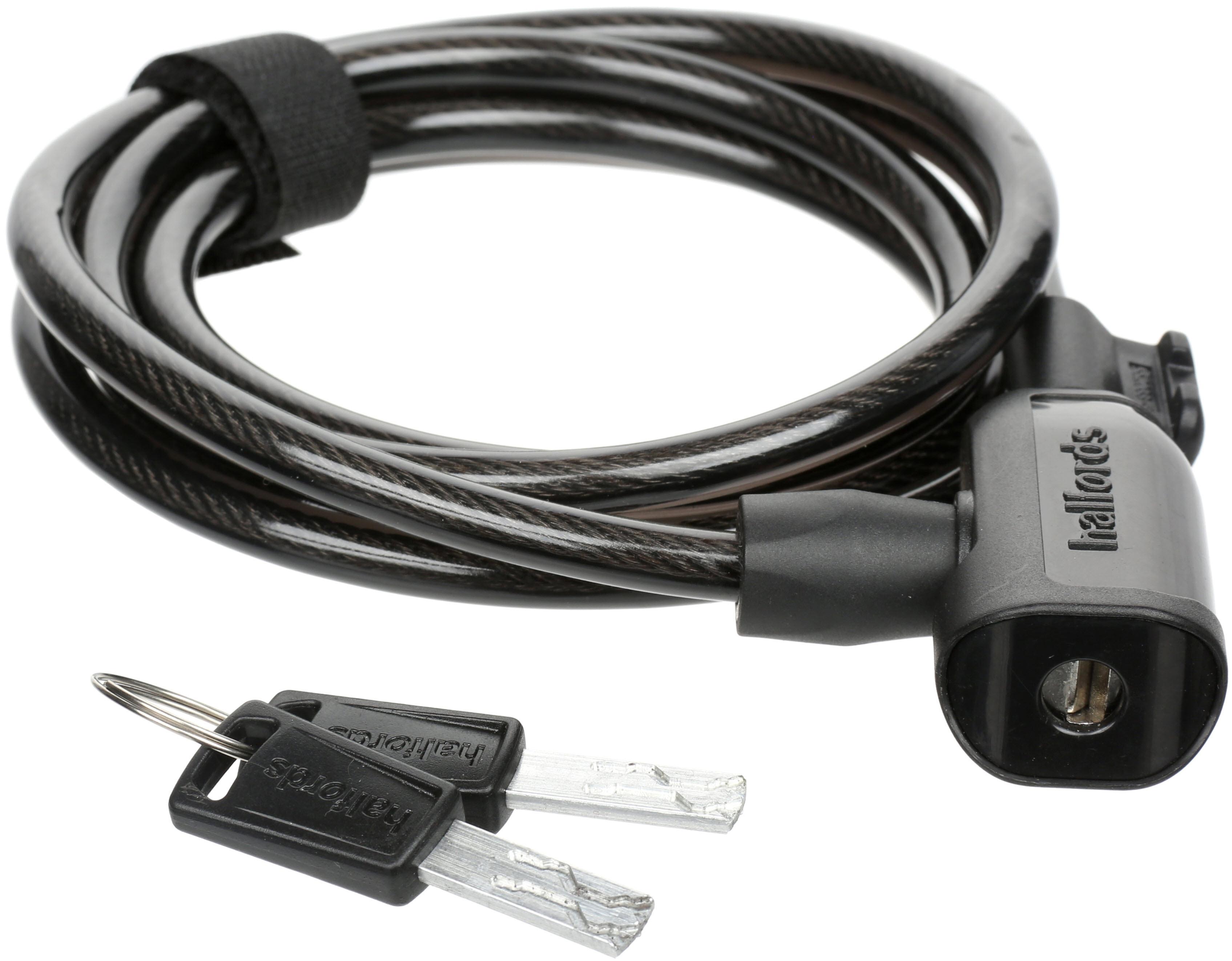 image of Halfords 180cm Cable Lock with Key