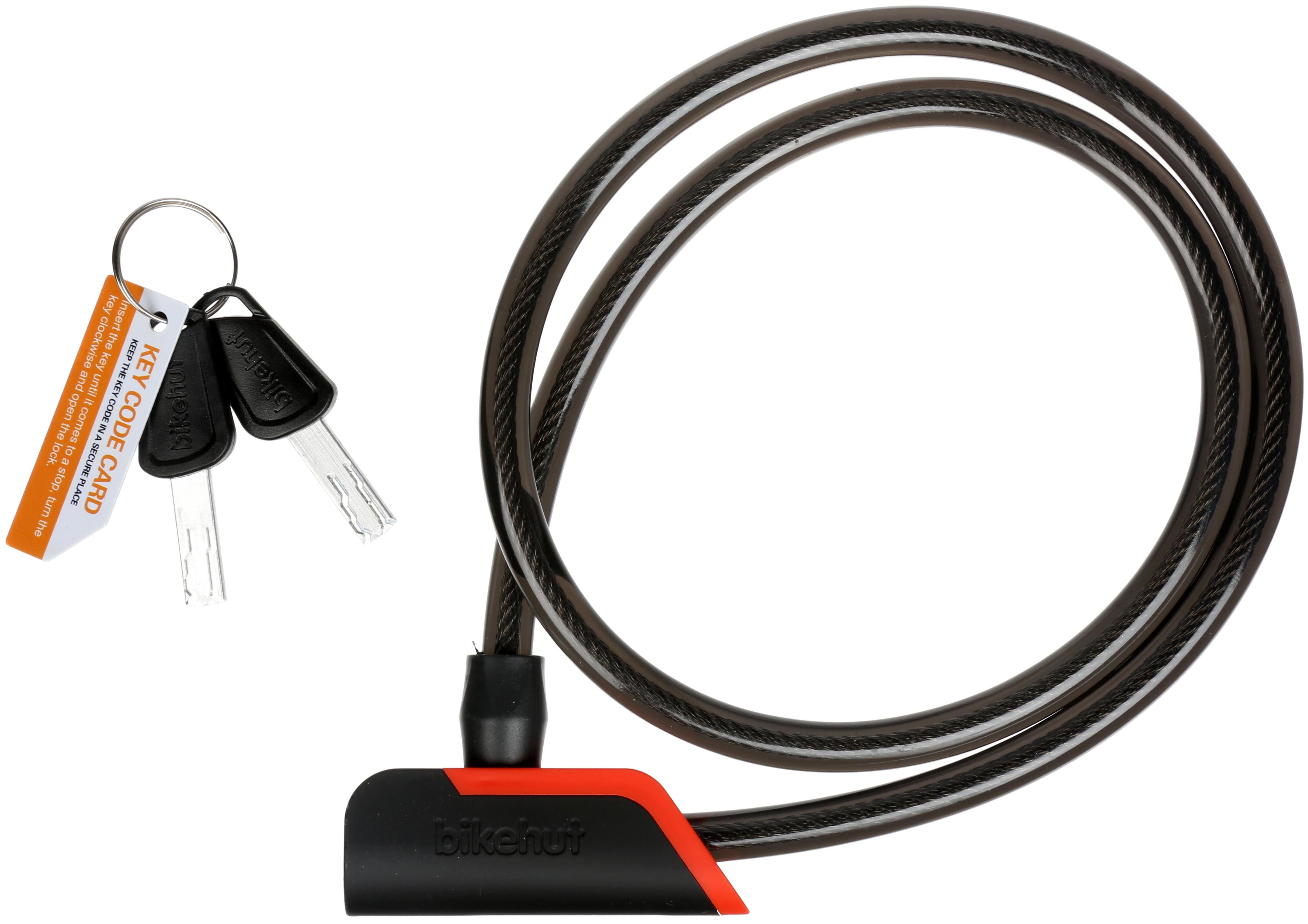 image of Bikehut 90cm Cable Lock with Key