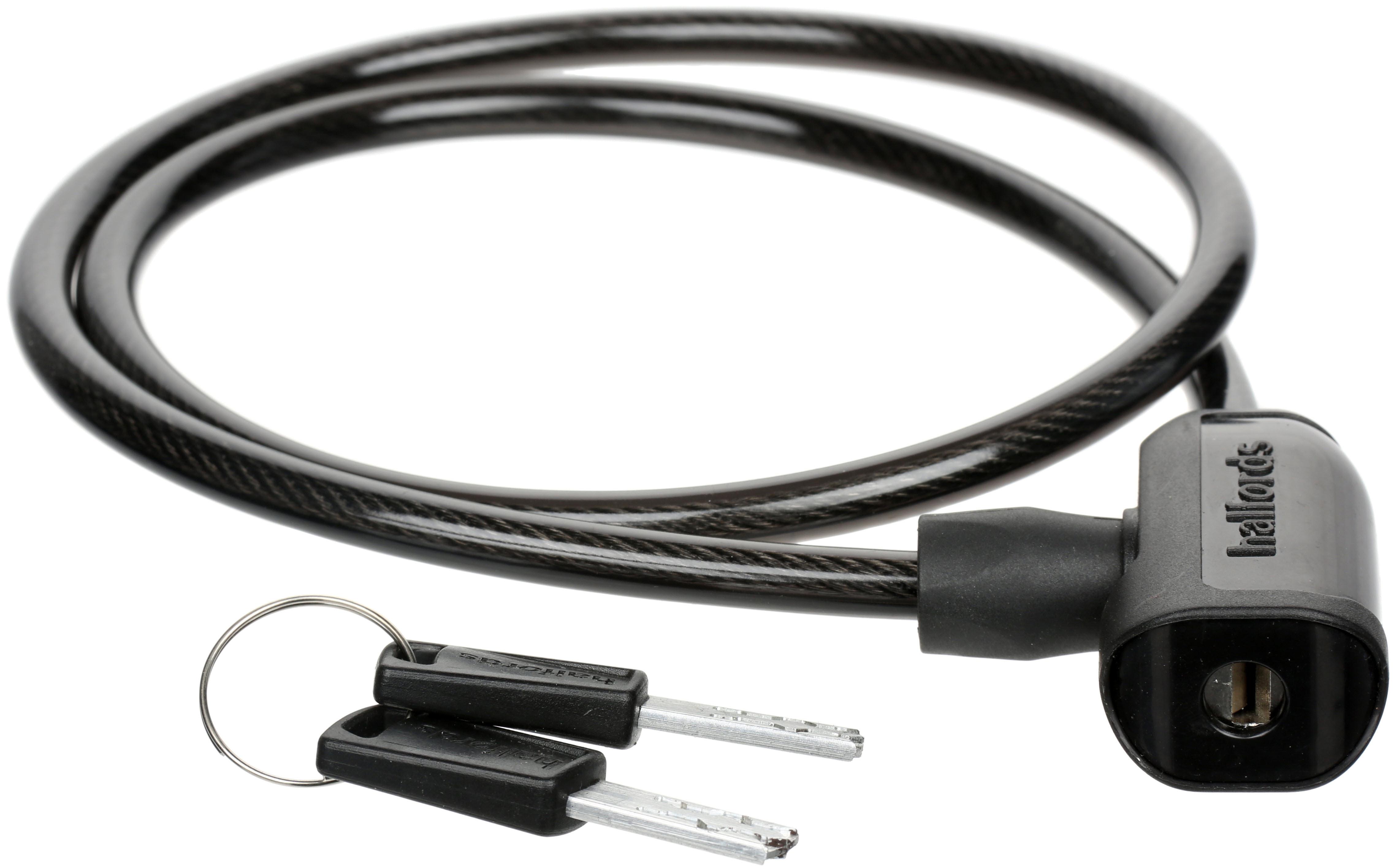 image of Halfords 90cm Cable Lock with Key