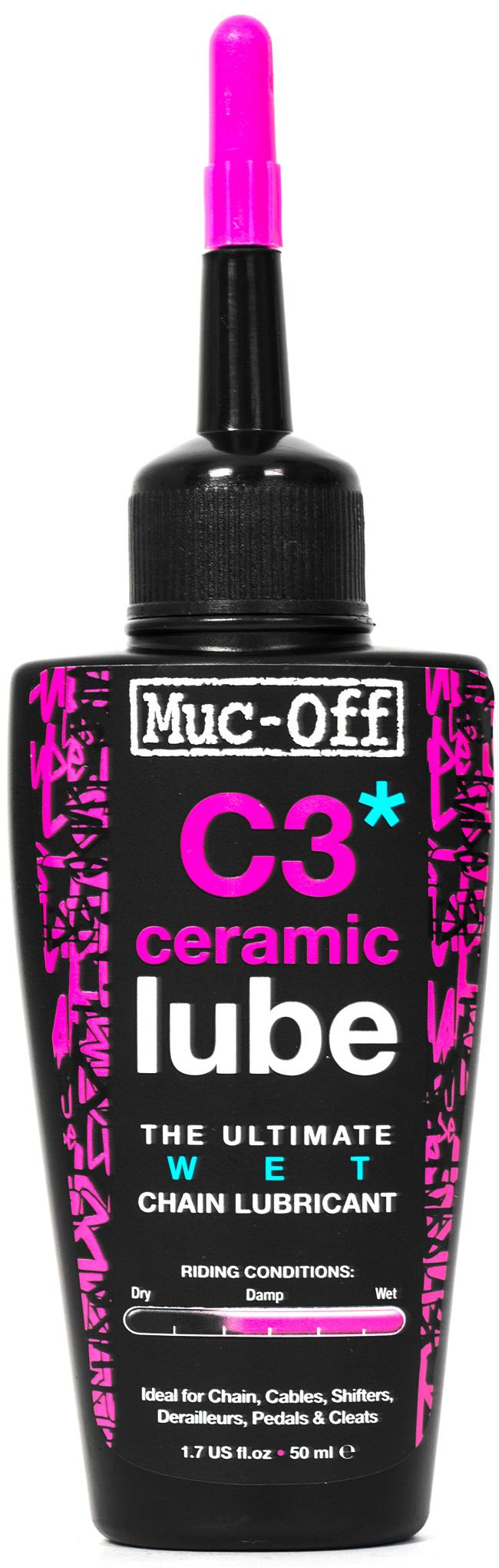 image of Muc-Off C3 Ceramic Wet Bike Lube - 50ml