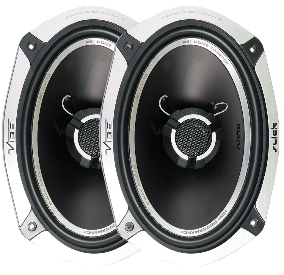 Halfords Vibe slick 69.2 6x9 Coaxial Speakers