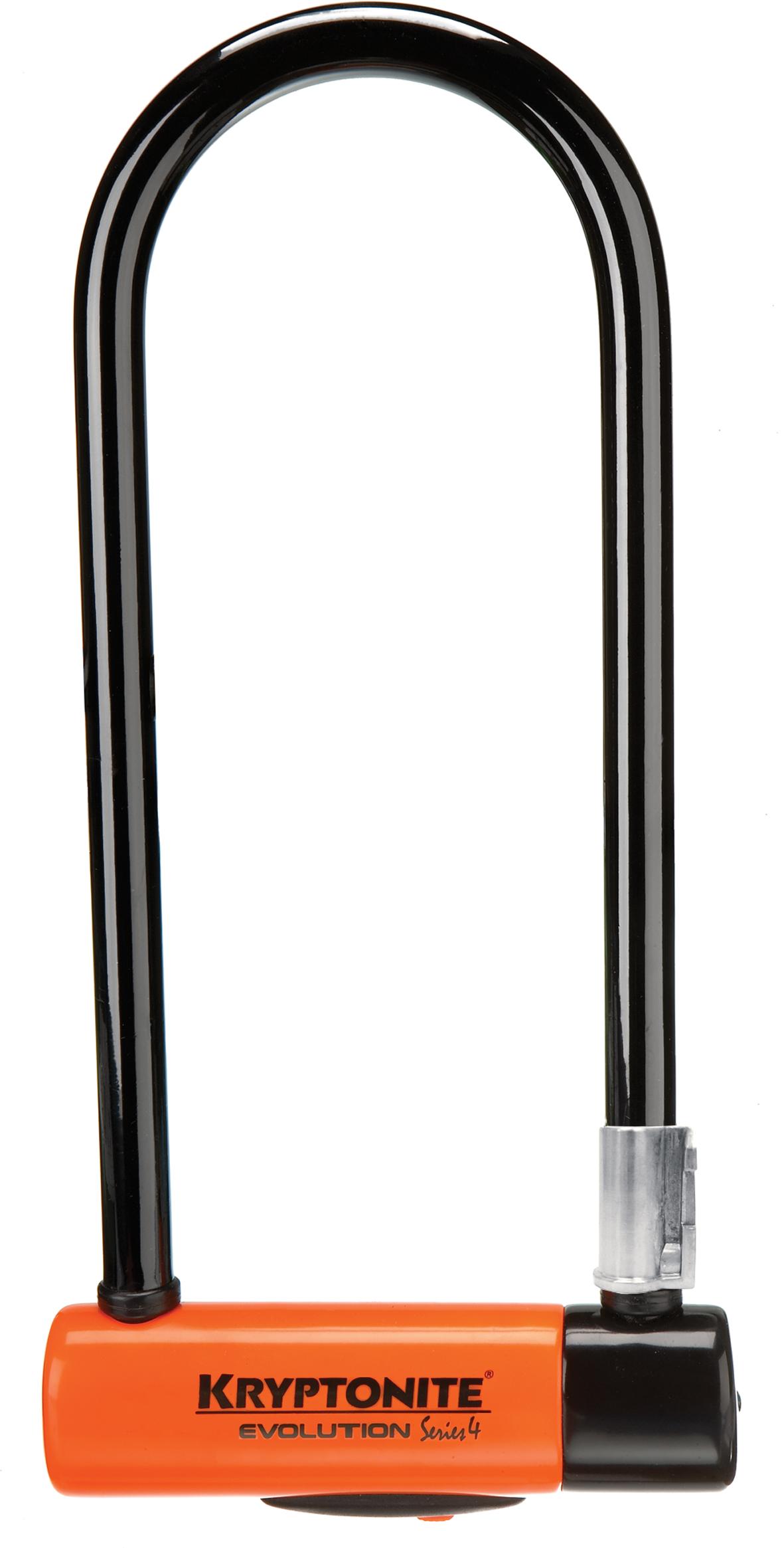 image of Kryptonite Evolution Series 4 Long Shackle U-Lock with Bracket