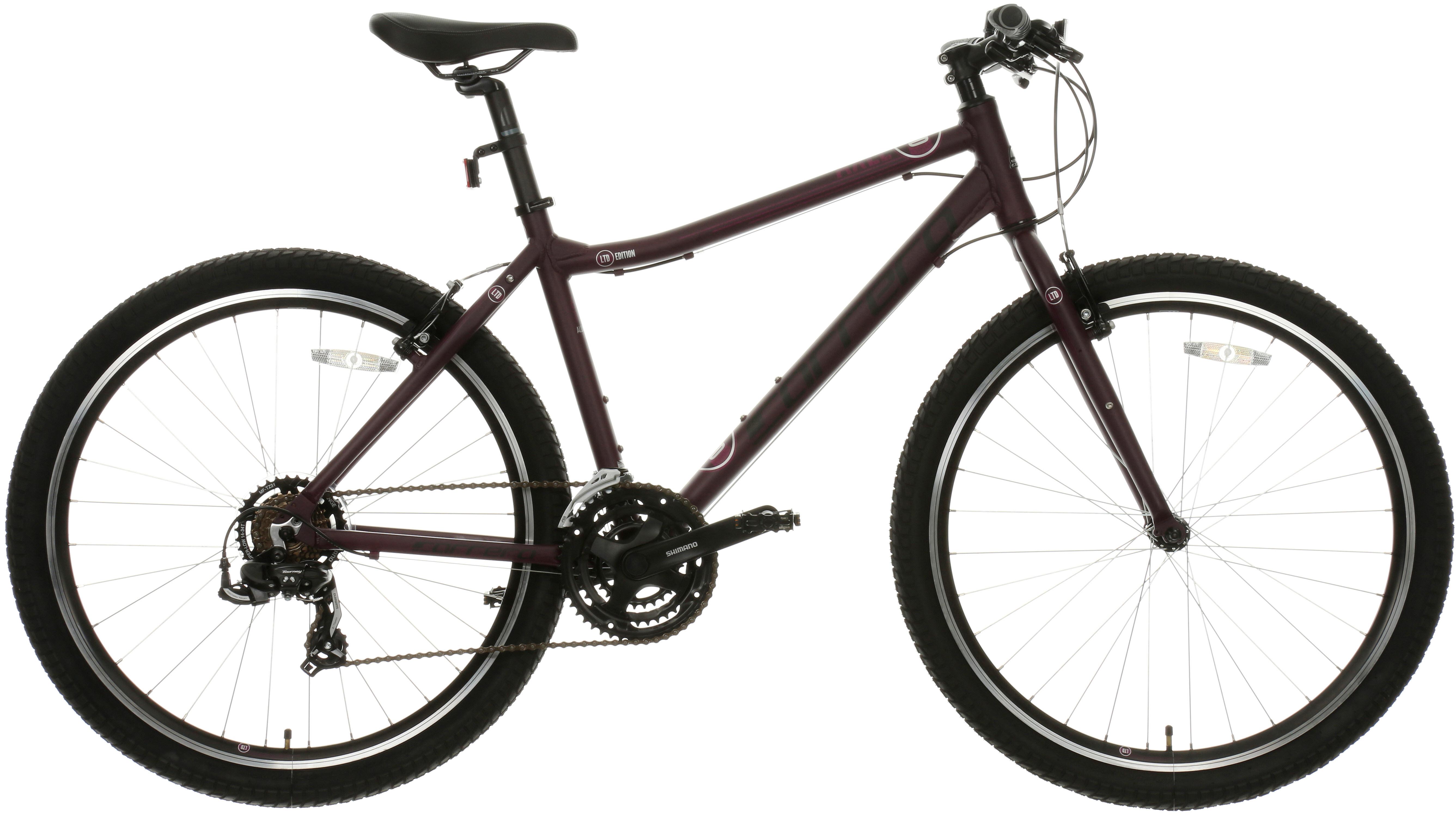 image of Carrera Axle Womens Hybrid Bike - Purple