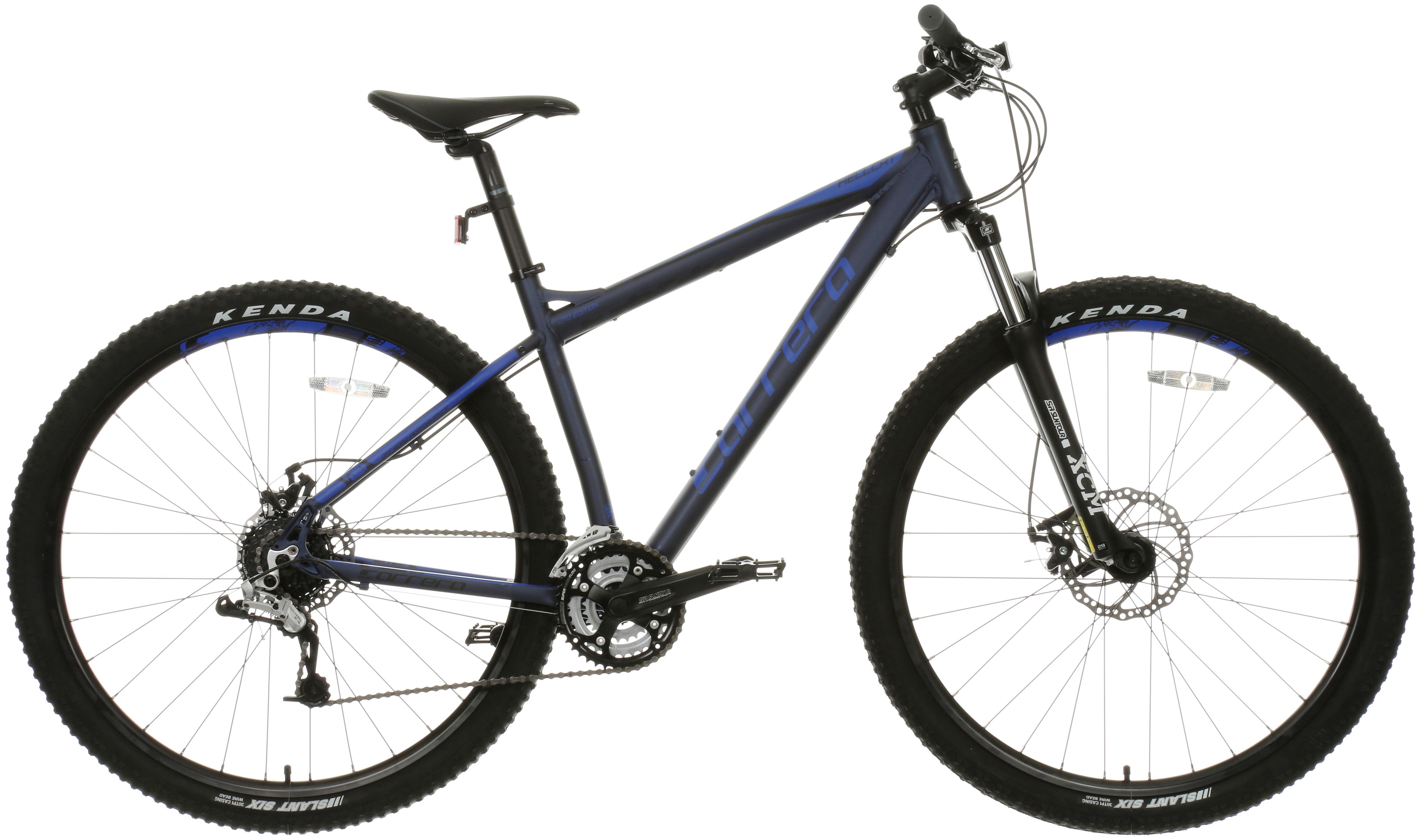 image of Carrera Hellcat Mens Mountain Bike - Blue
