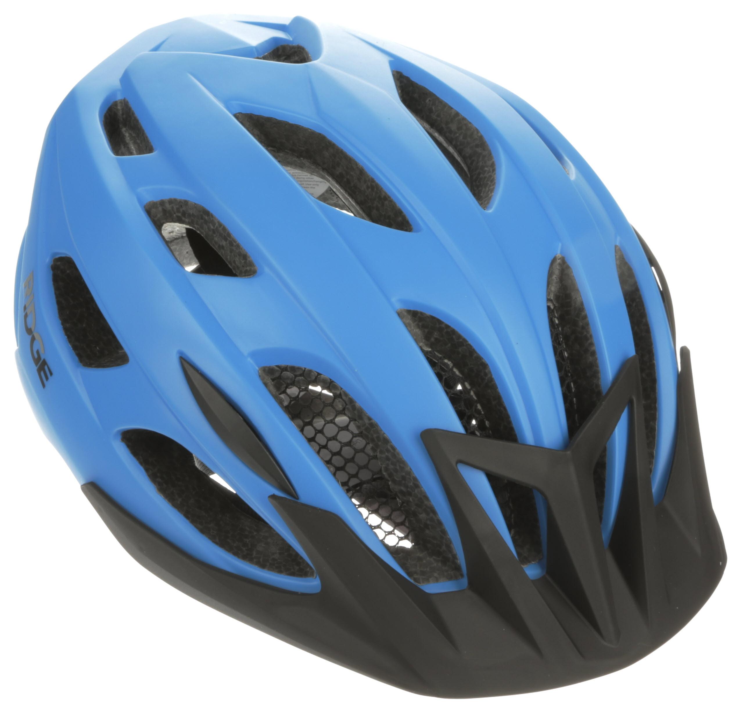 ridge cycle helmet with light