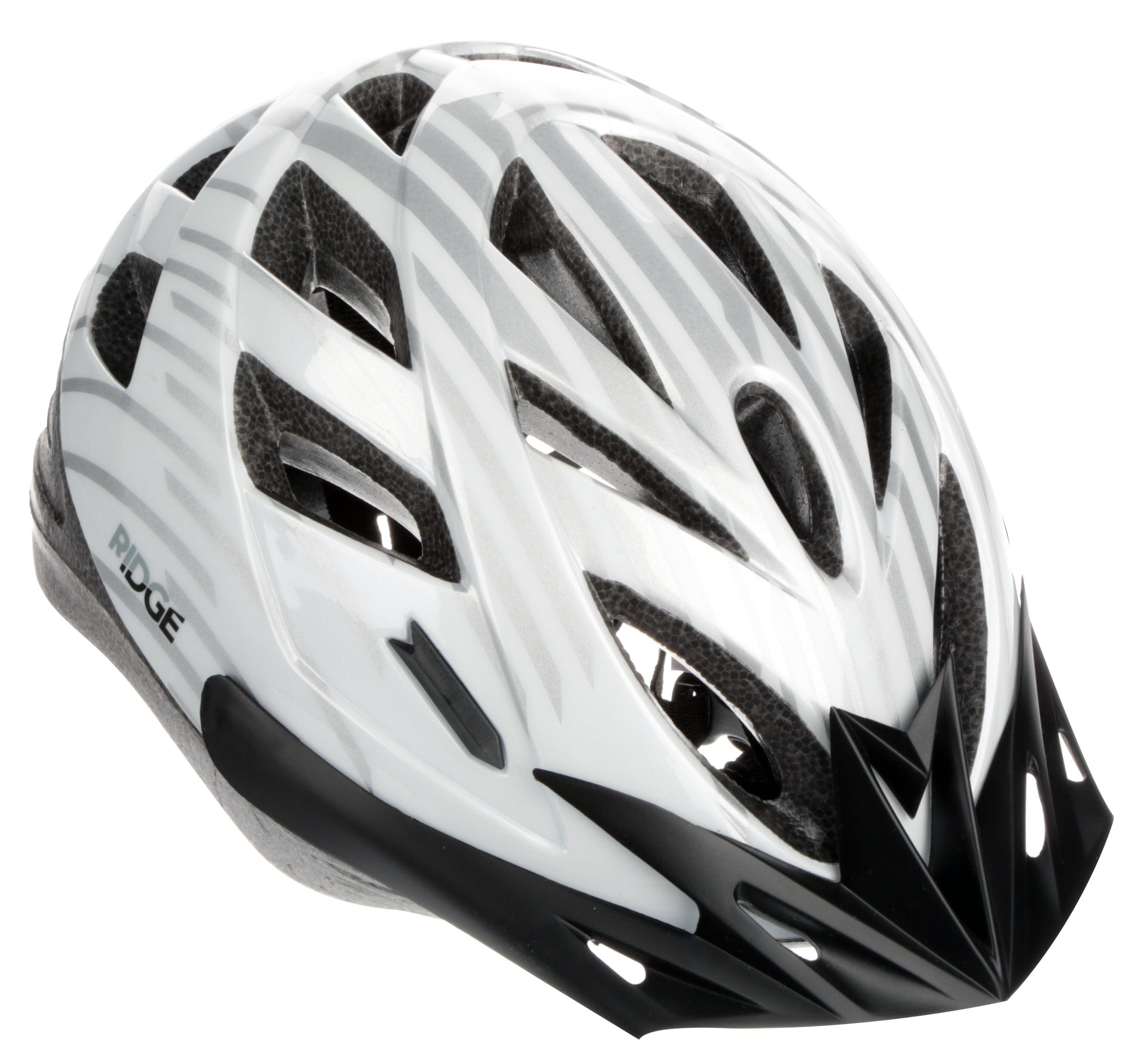 ridge cycle helmet with light