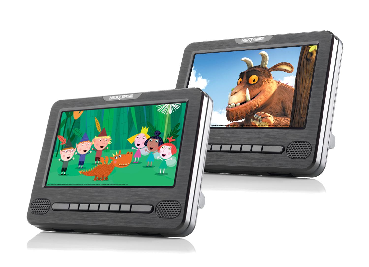 image of Nextbase Car 7 Dual - 7" Dual Portable In-Car DVD Players