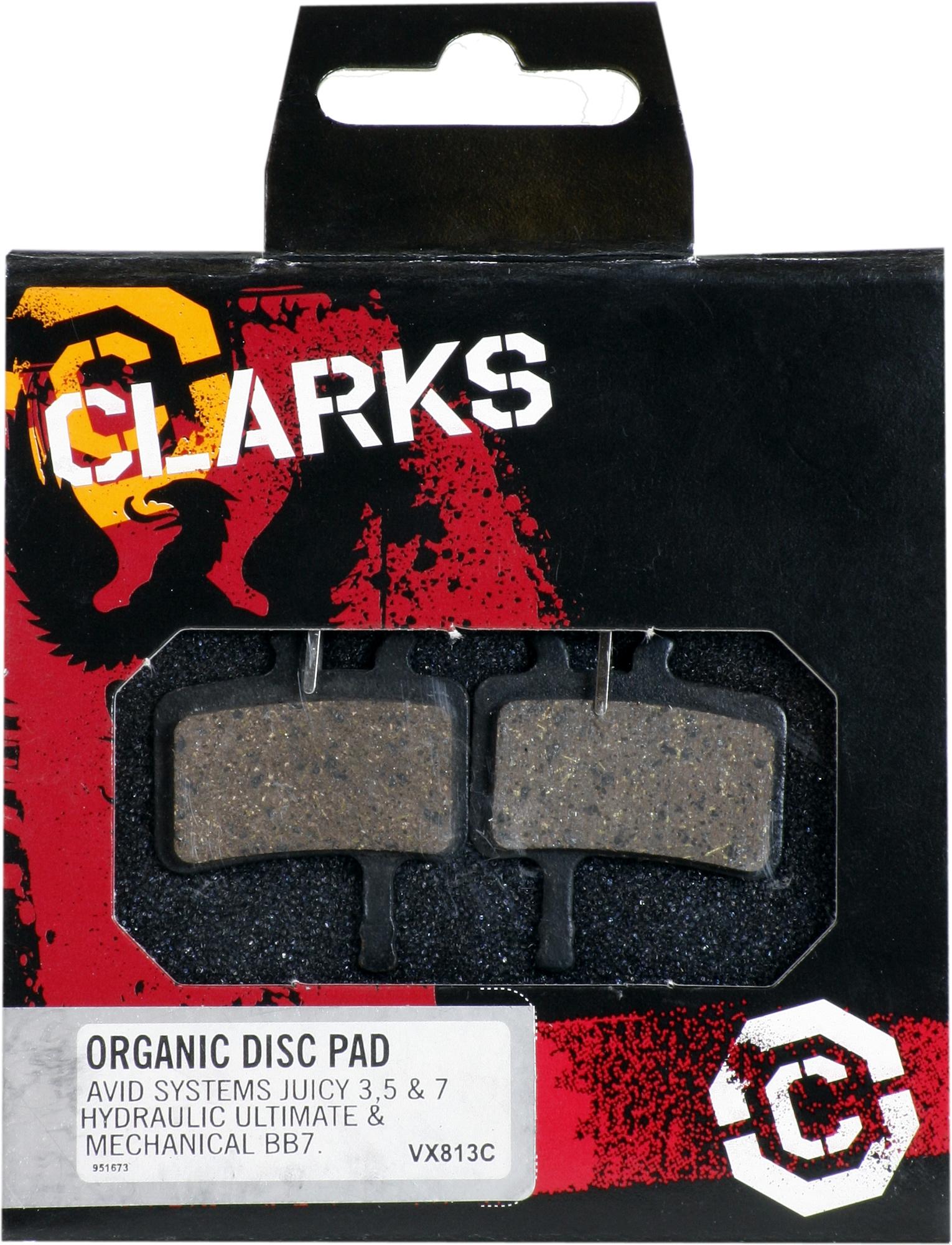 image of DBP VX813C Avid Juicy 3/5/7 & BB7 Organic Disc Brake Pads