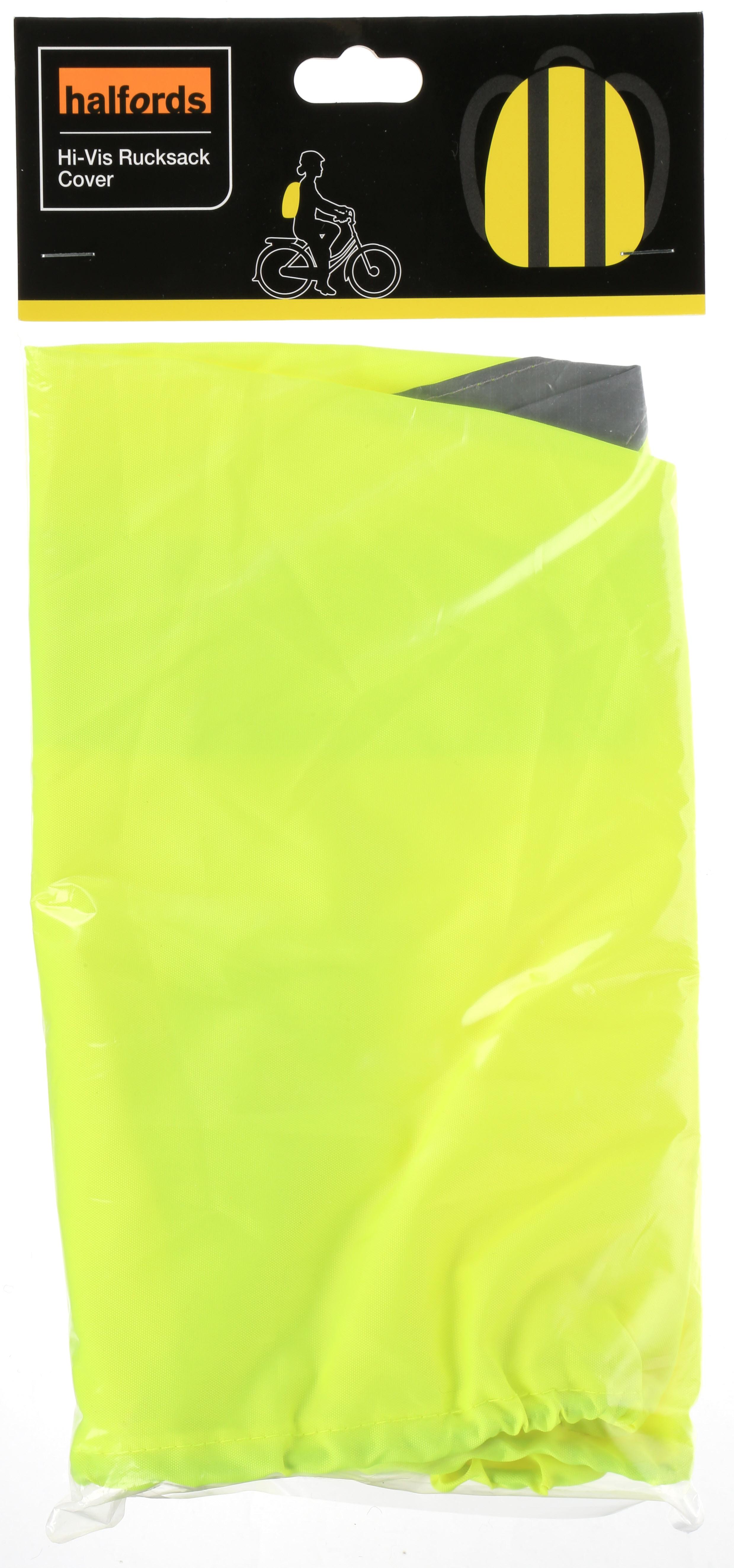 image of Halfords Hi-Vis Rucksack Cover