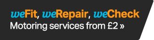 Motoring services weFit, weBuild & weRepair