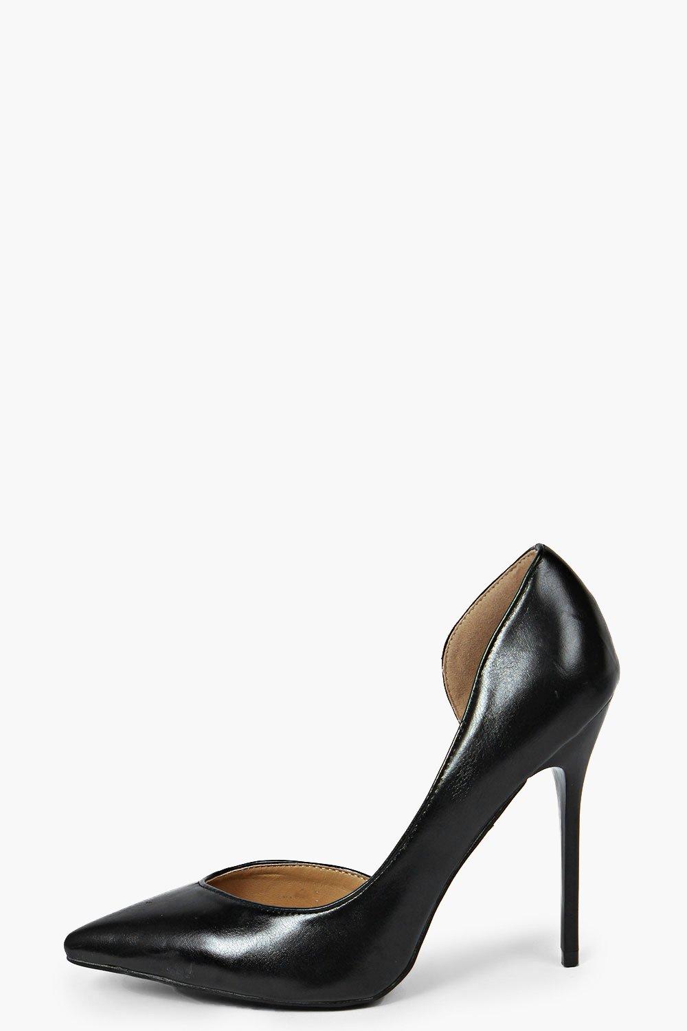 boohoo pointed heels