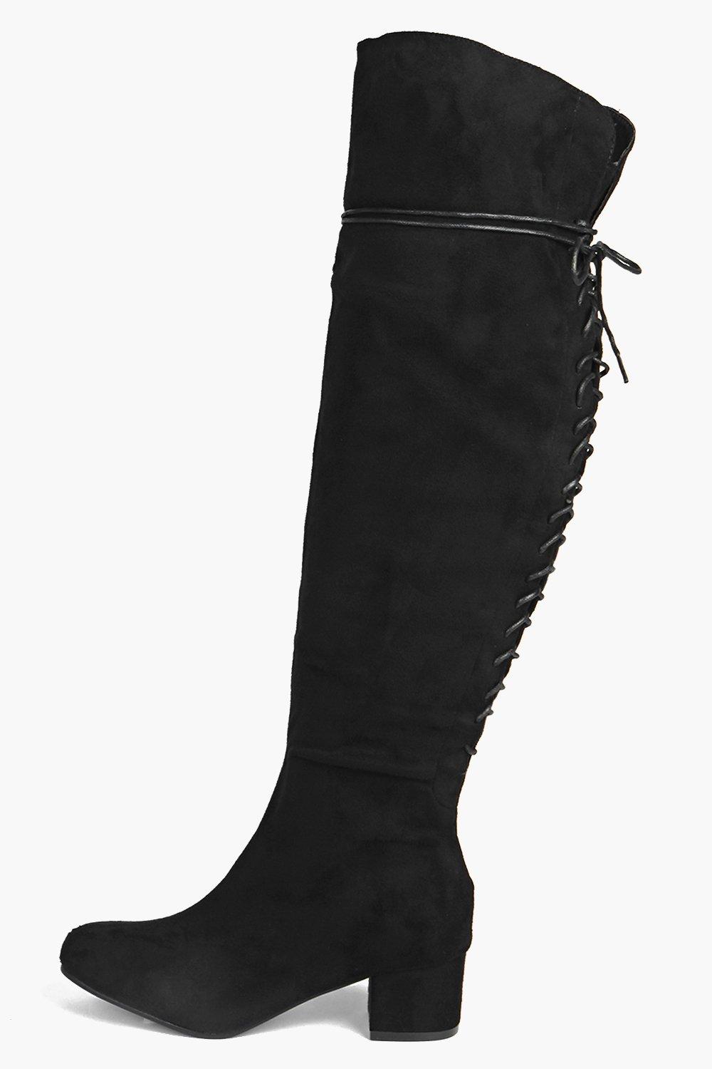 boohoo boot heels