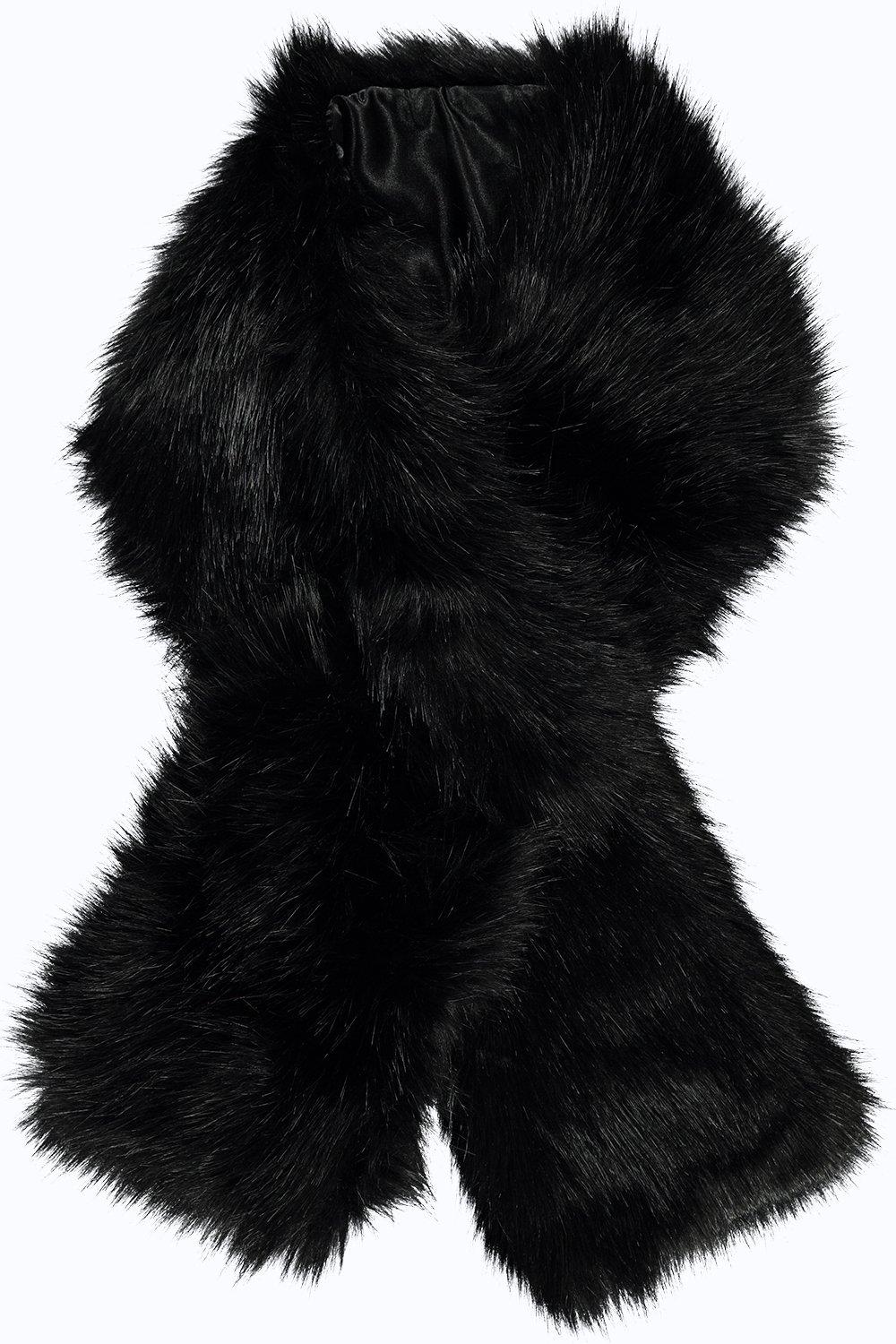 Maria Faux Fur Scarf At Boohoo.com