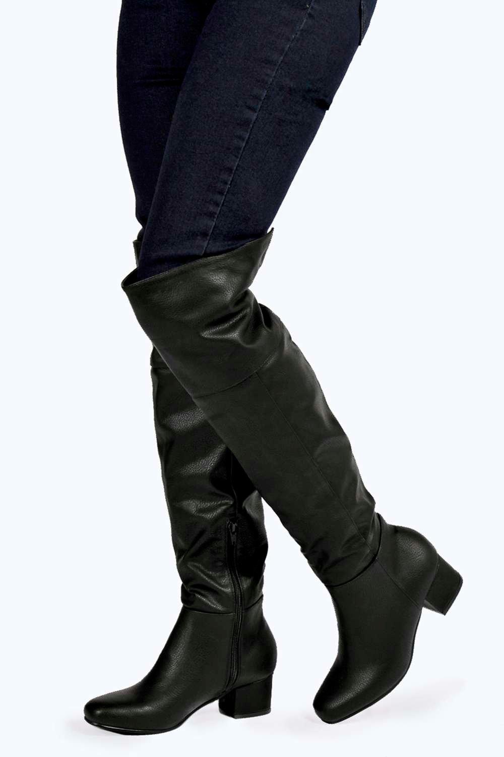 boohoo green boots