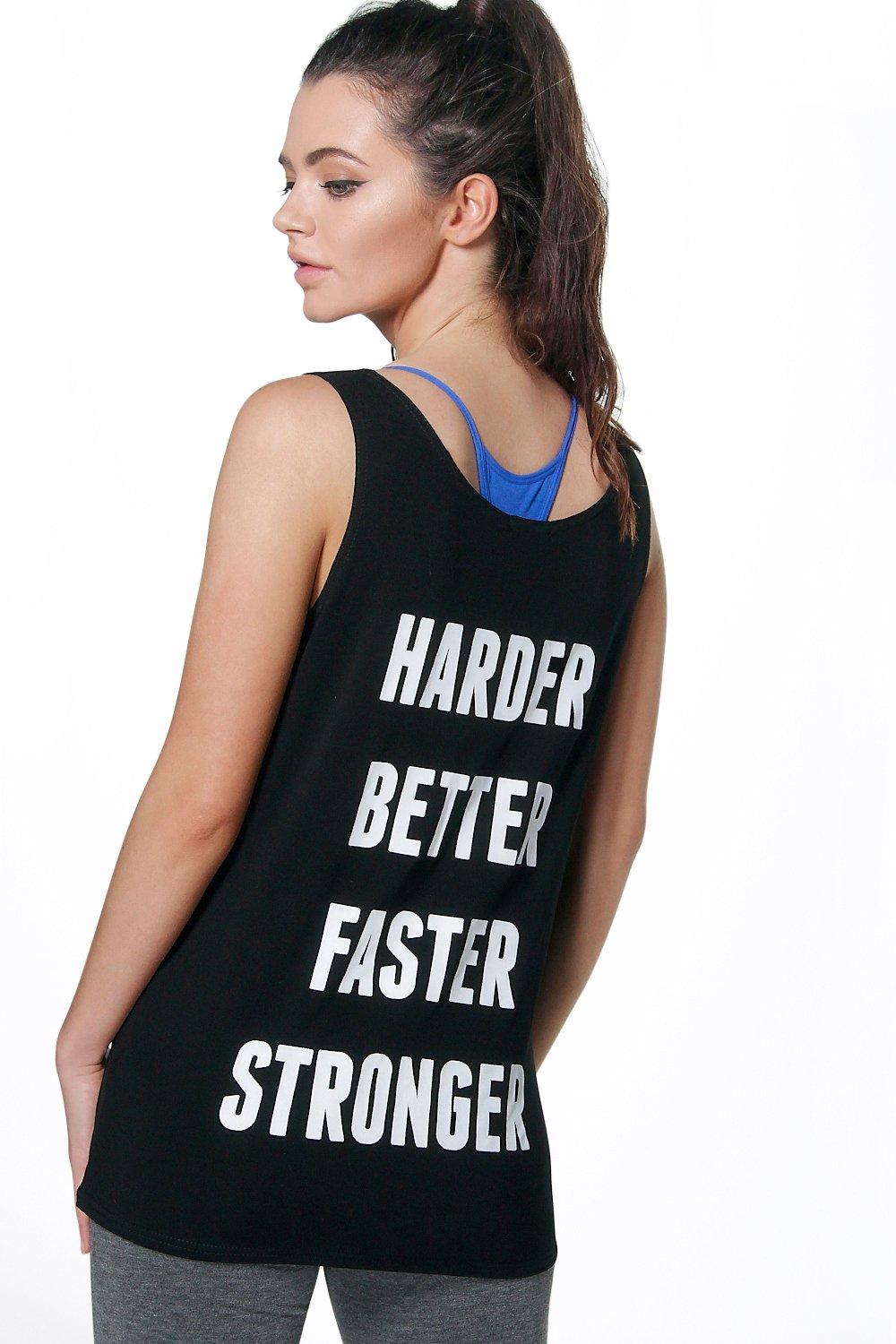 slogan vest tops uk