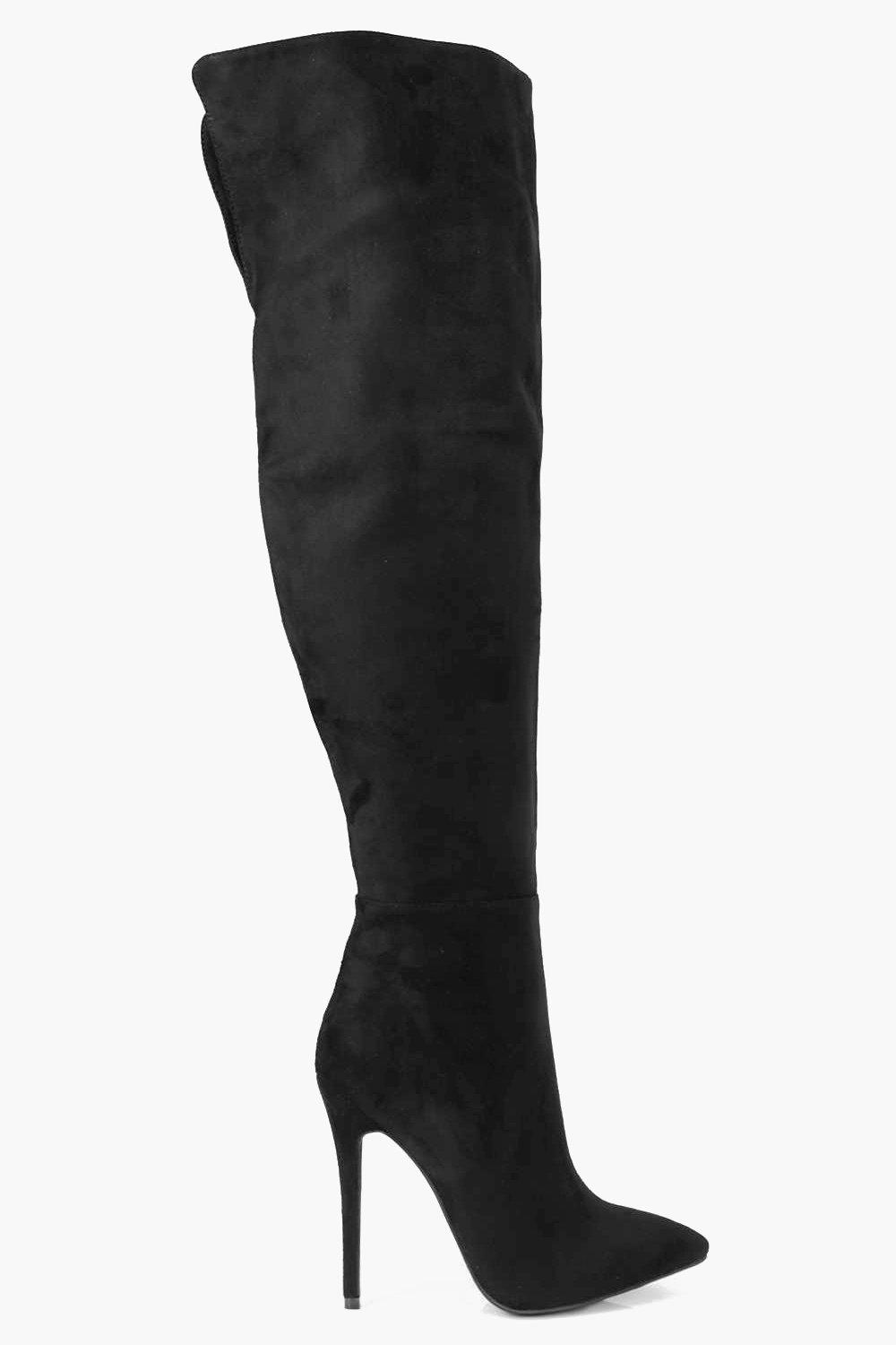 journee maya thigh high boot