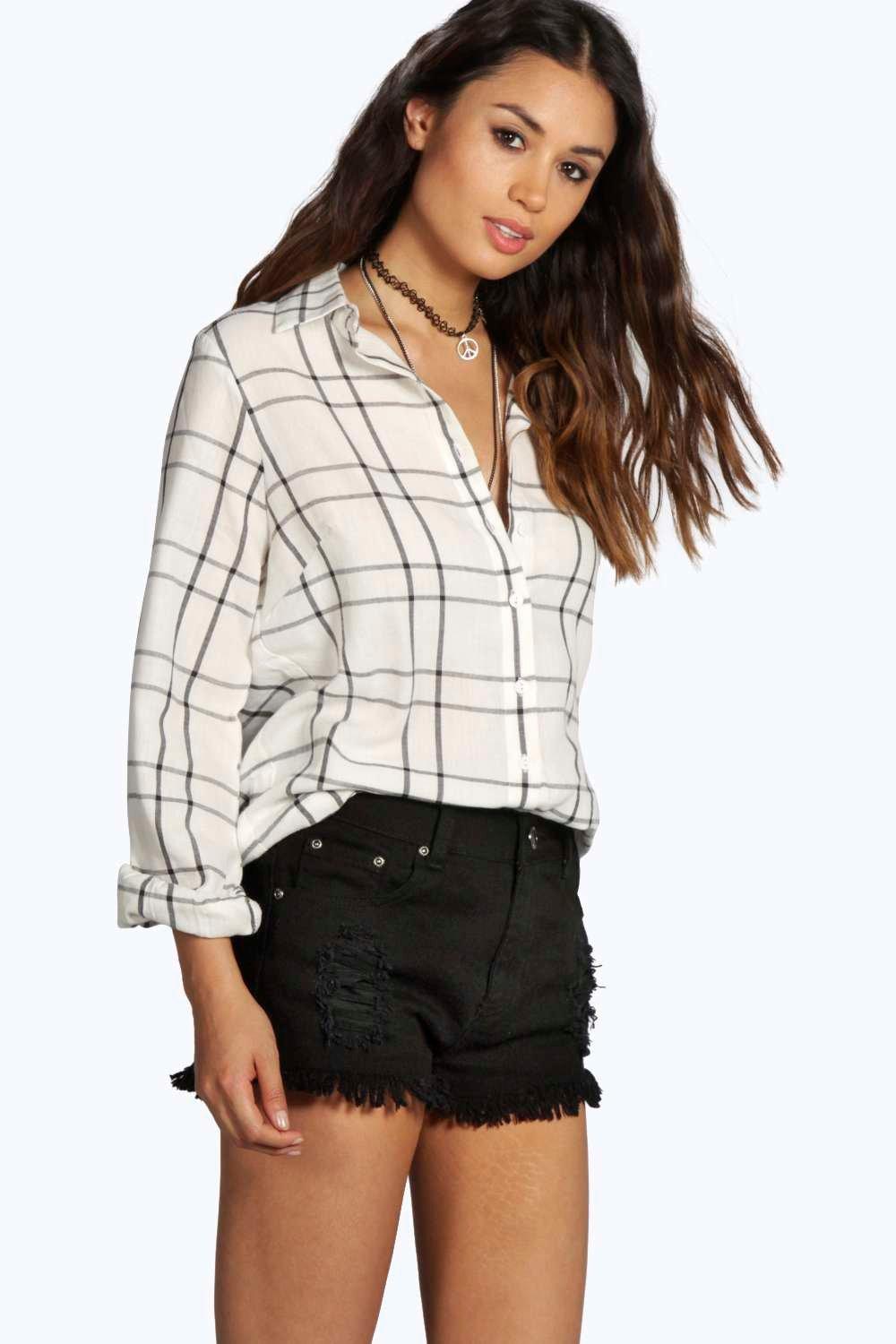 boohoo over shirt