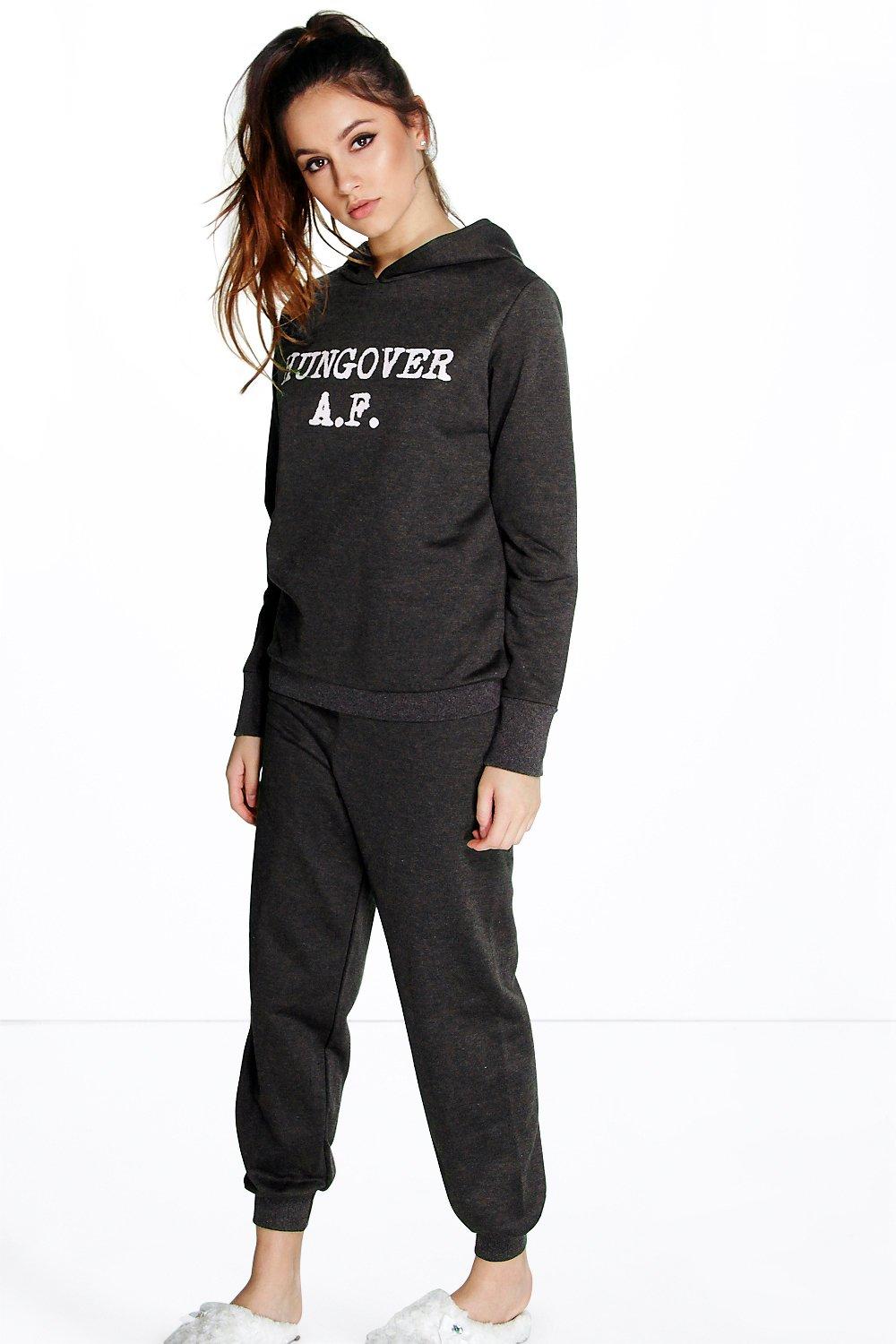 boohoo hoodie and jogger set