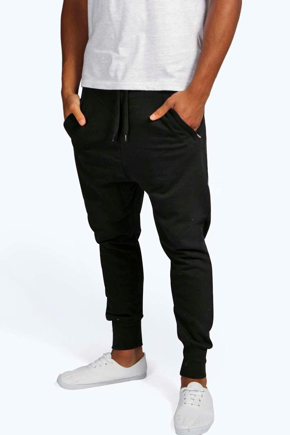 boohoo mens grey joggers