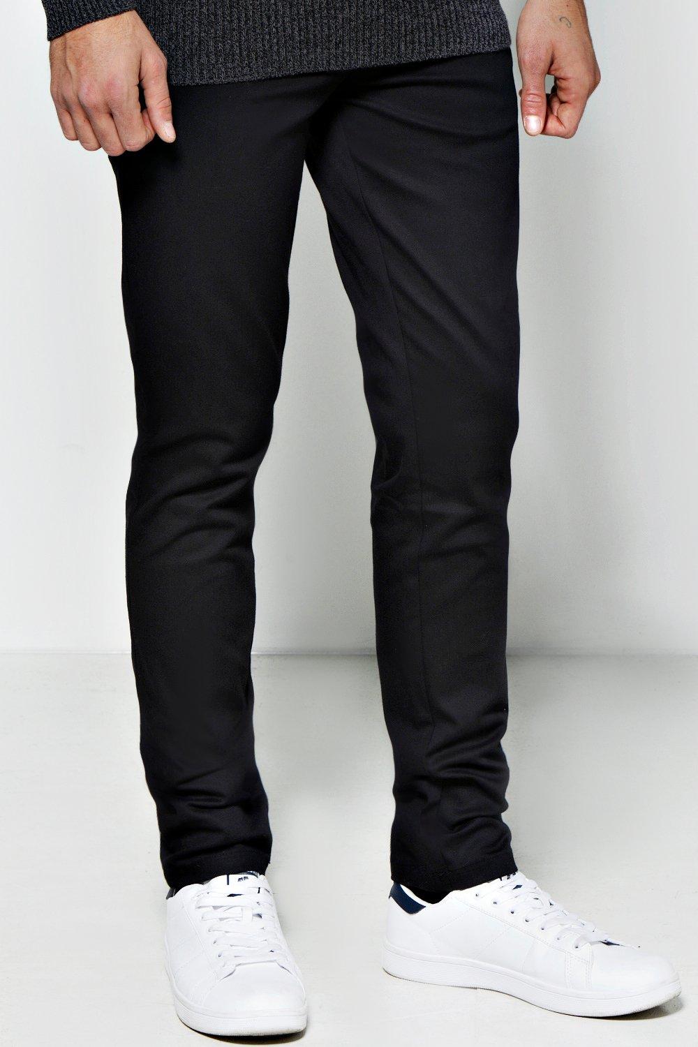 skinny fit stretch chinos h&m