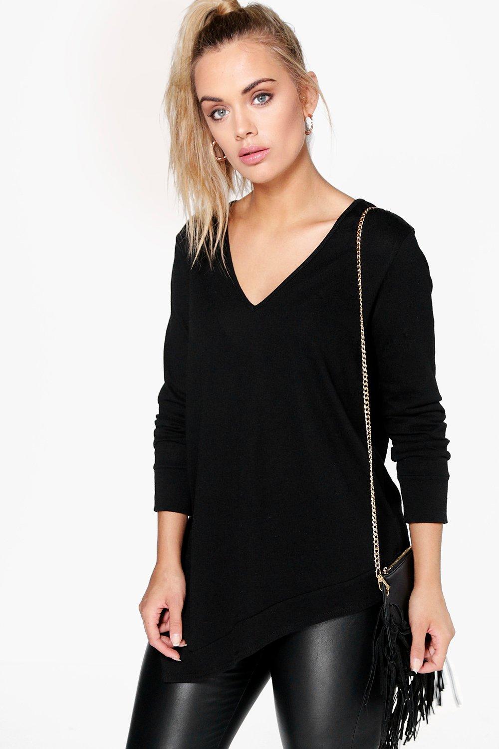 boohoo plus size jumper