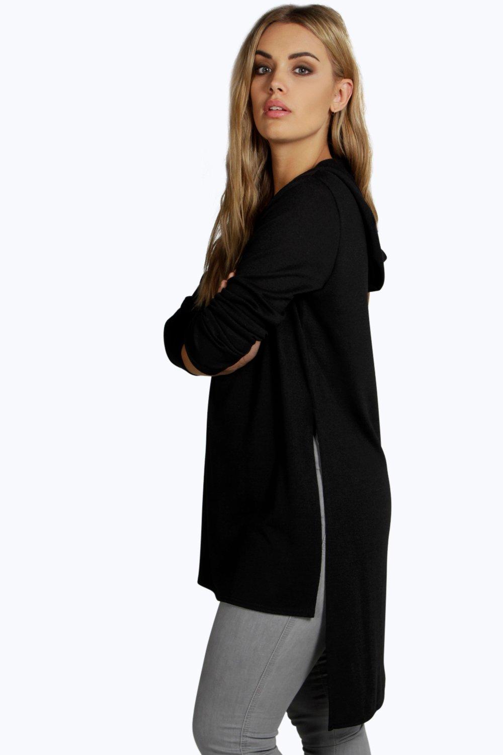 plus size side split tunic