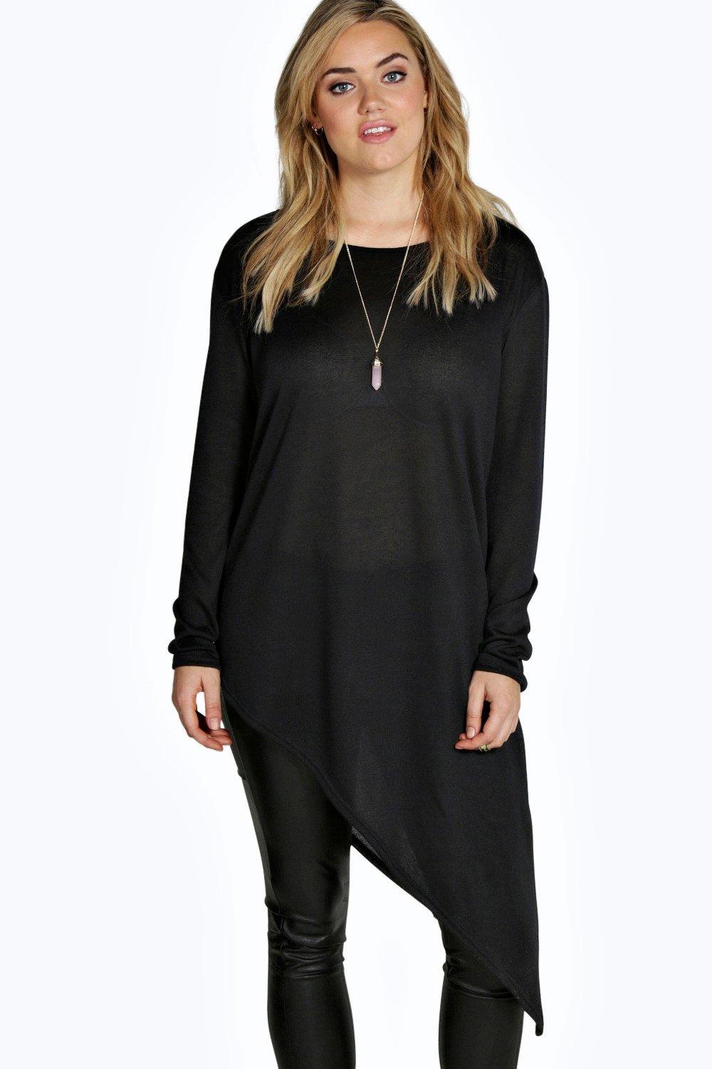 boohoo plus size jumper
