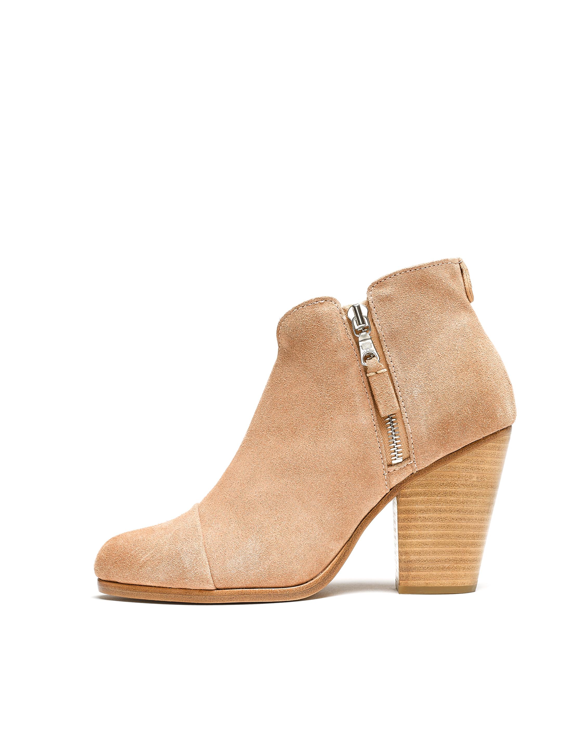rag and bone margot booties tan