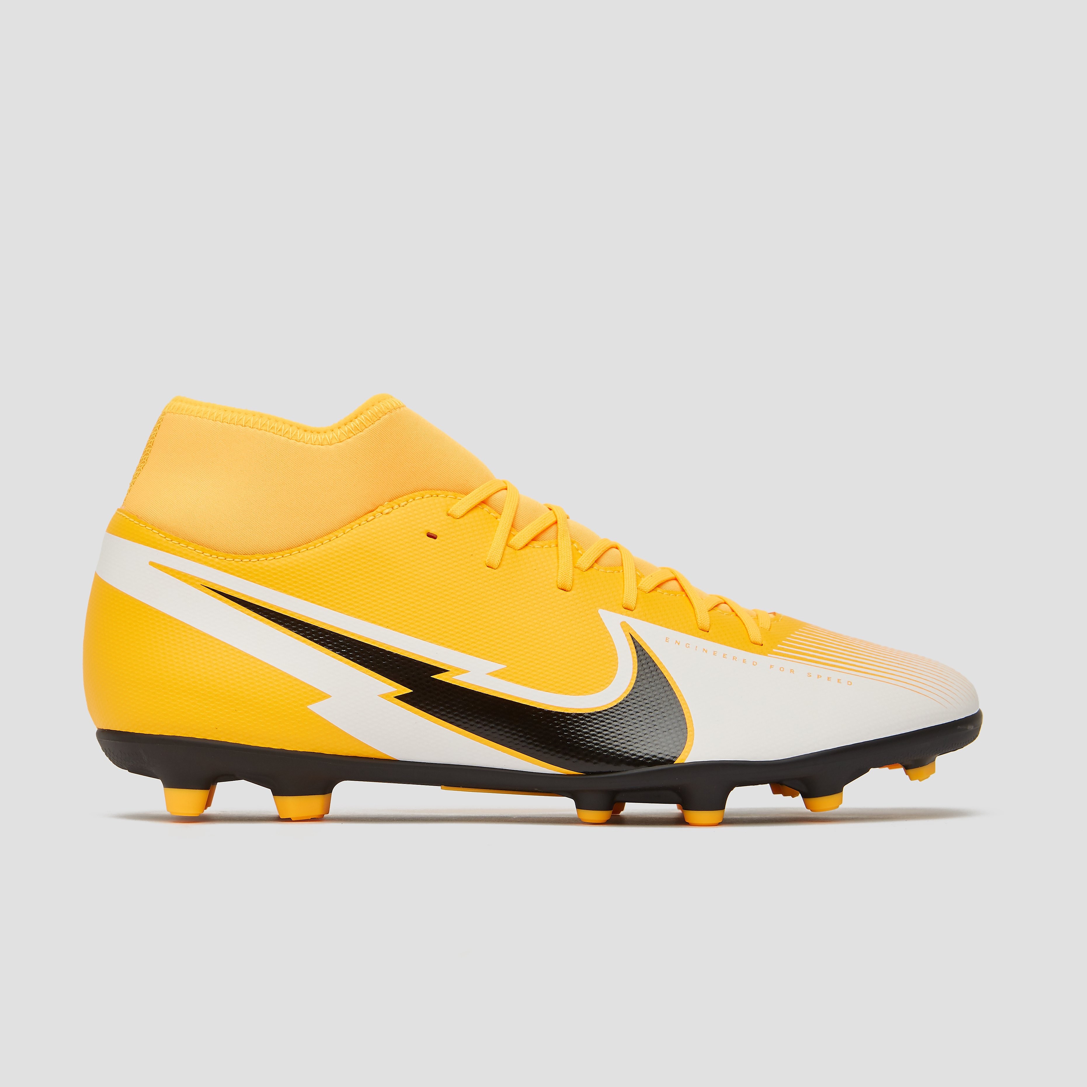 Nike Nike mercurial superfly 7 club df mg voetbalschoenen oranje/wit heren
