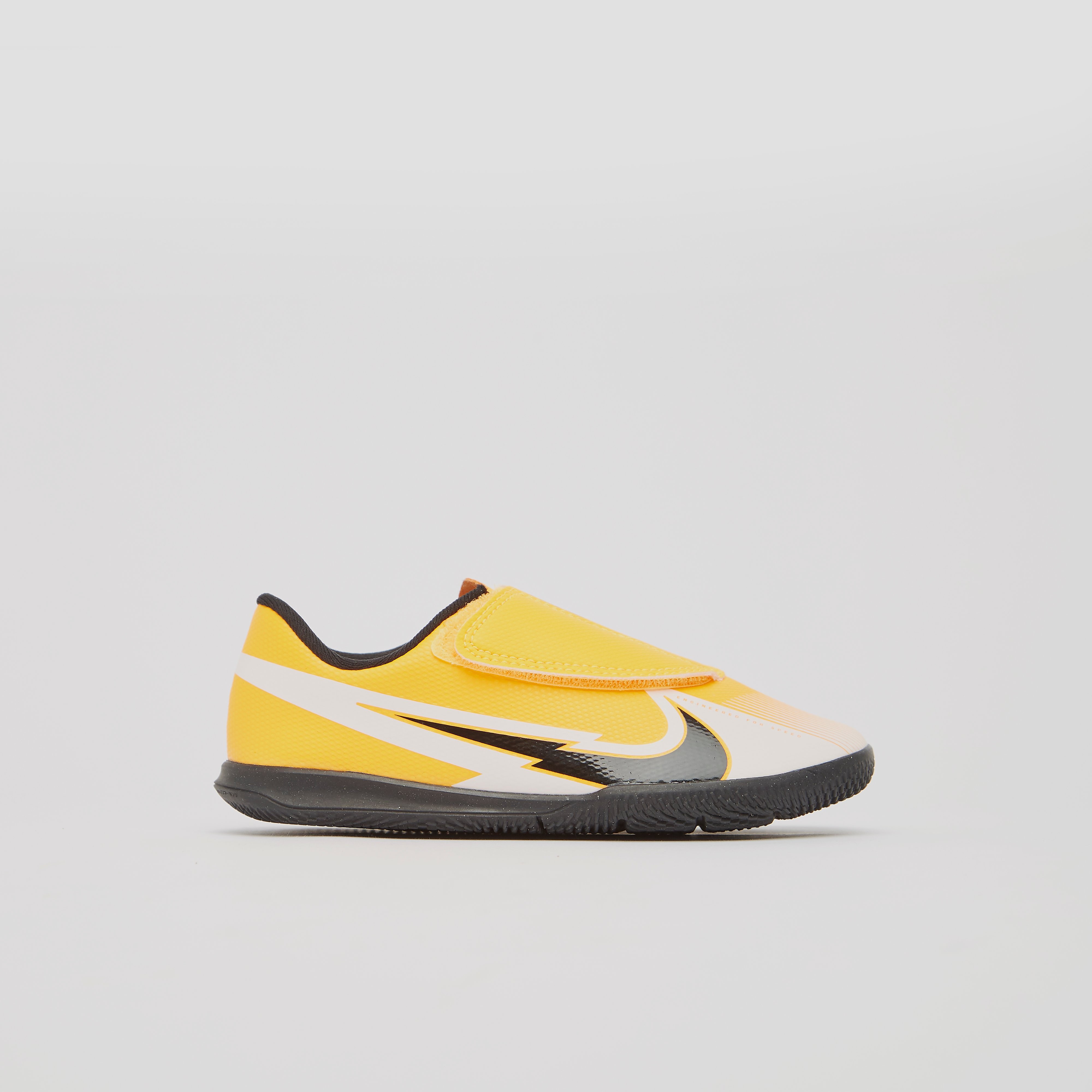 Nike Nike mercurial vapor 13 club ic voetbalschoenen oranje/wit kinderen kinderen