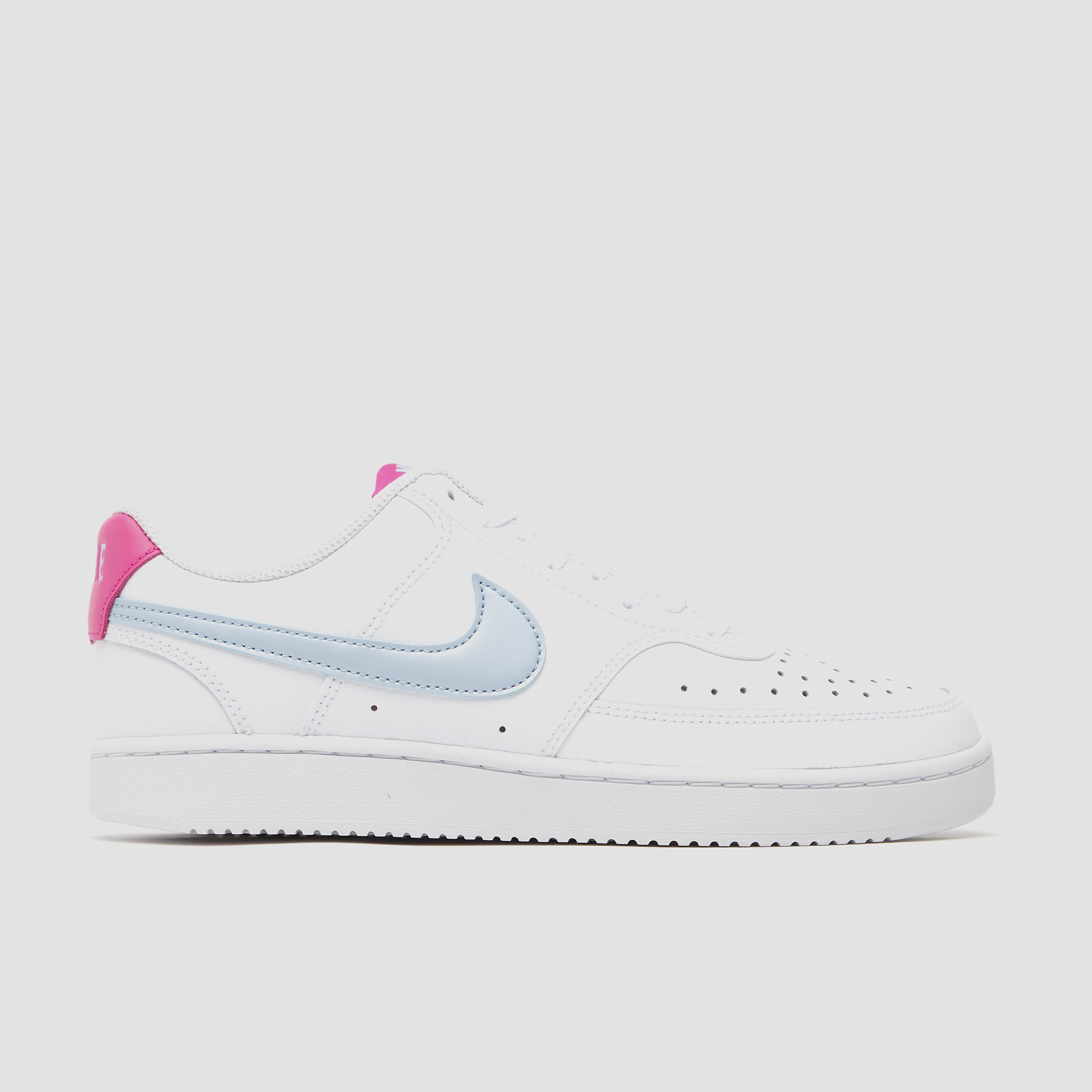 NIKE Court vision low sneakers wit/roze dames Dames