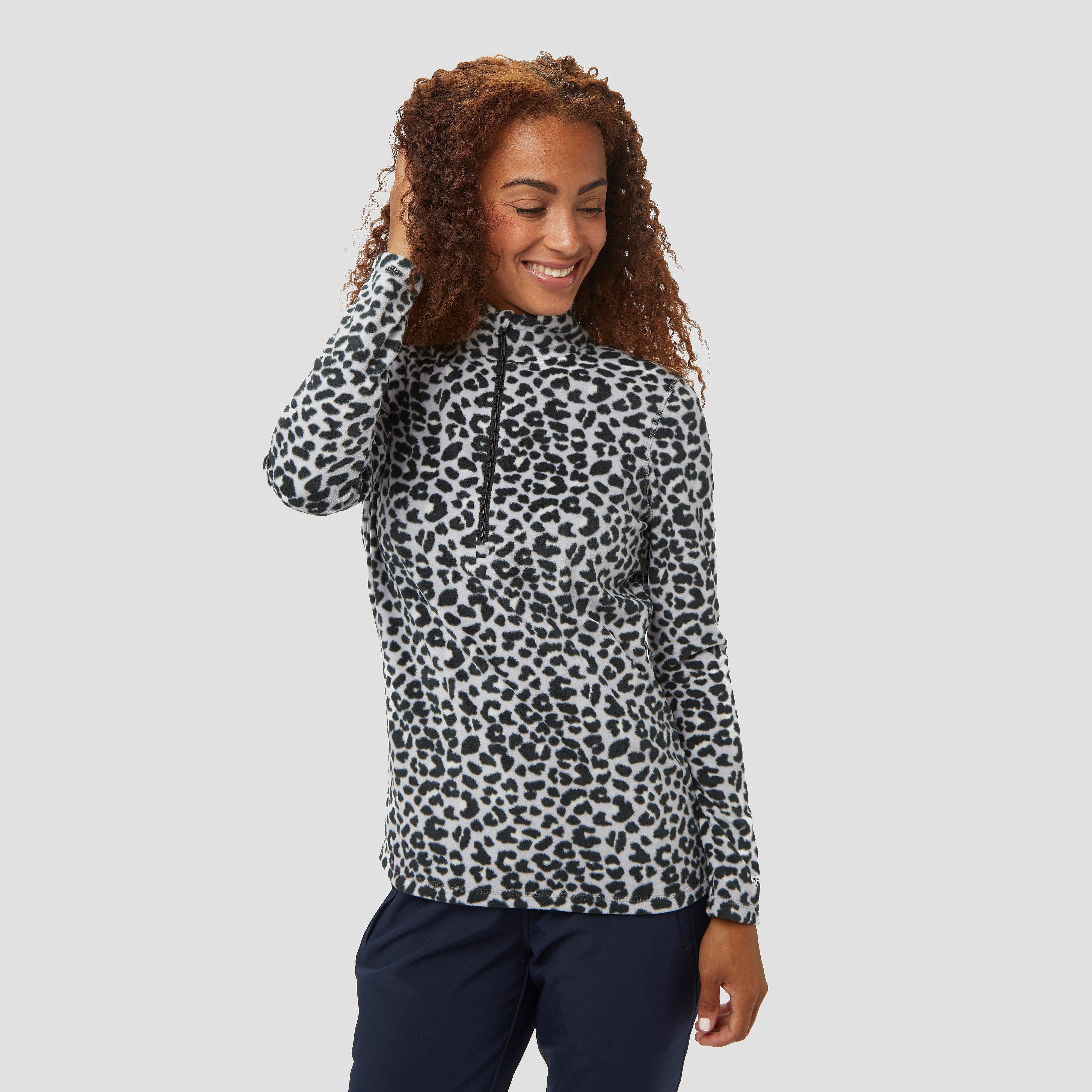 SPEX Print fleece pully grijs dames Dames