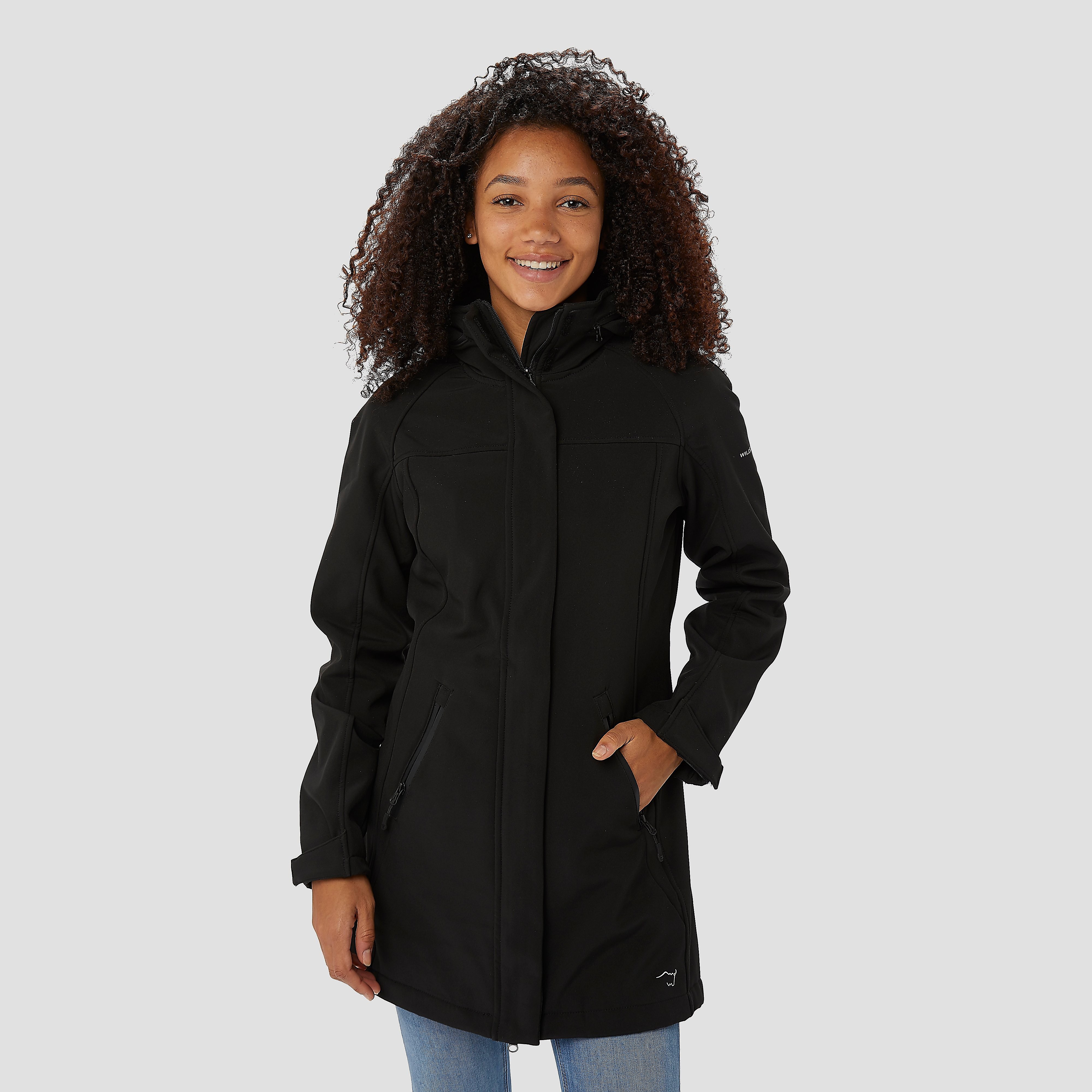WILDEBEAST Persuit softshell jas zwart dames Dames