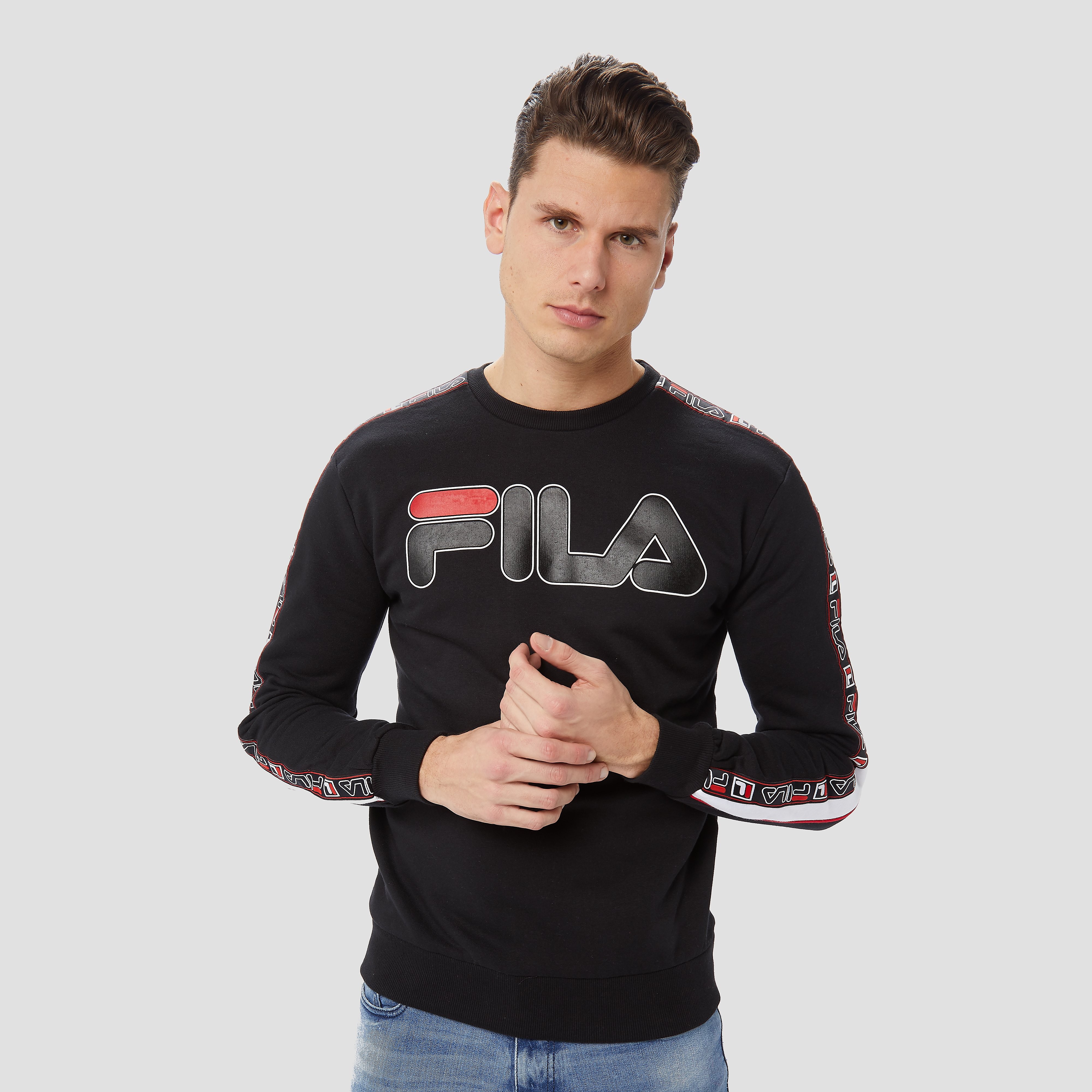 tussen Vervallen kunstmest FILA Marto crewneck sweater zwart heren Heren | Online kopen via  Skishop4u.nl | Decathlon.nl