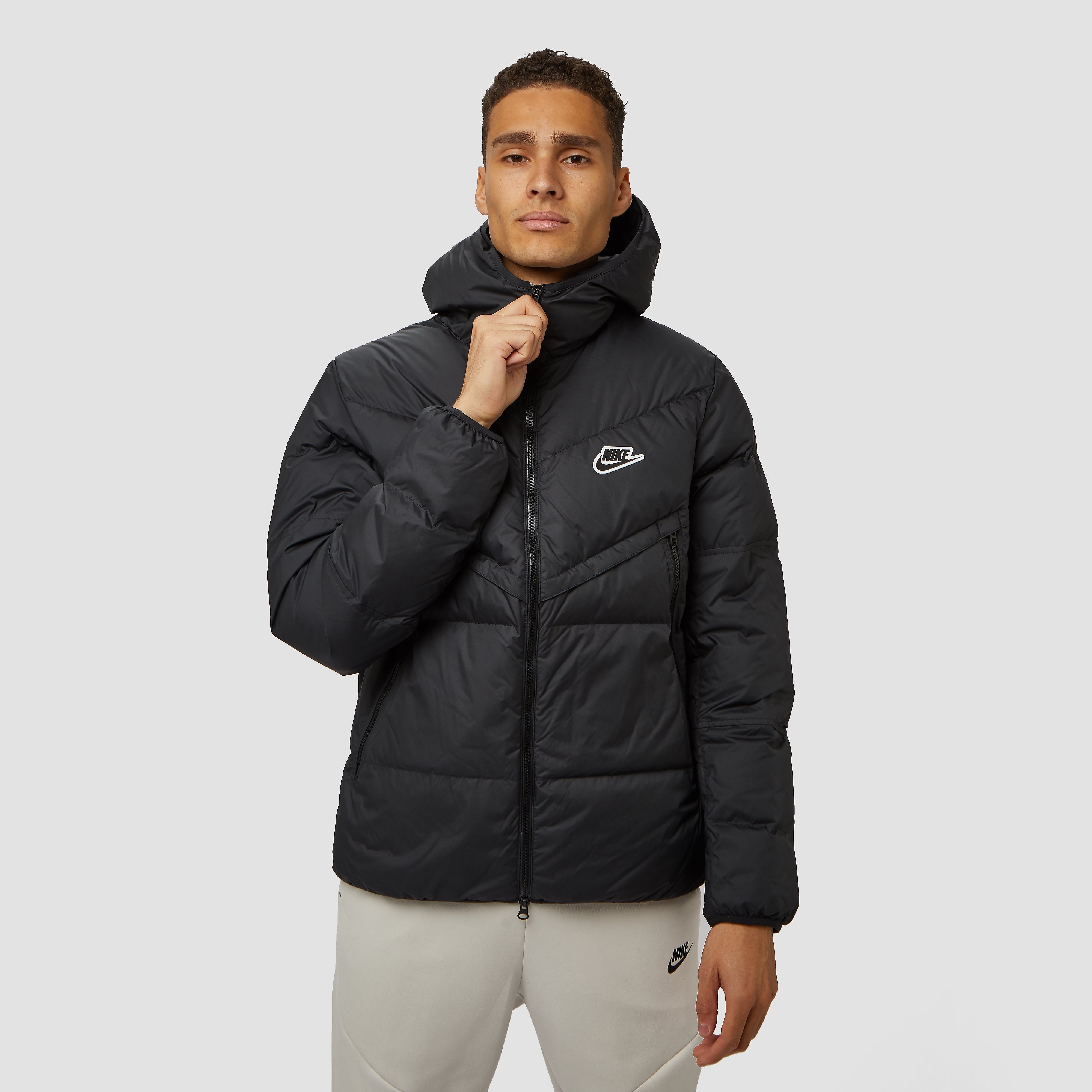 NIKE Sportswear down-fill windrunner jas zwart heren Heren