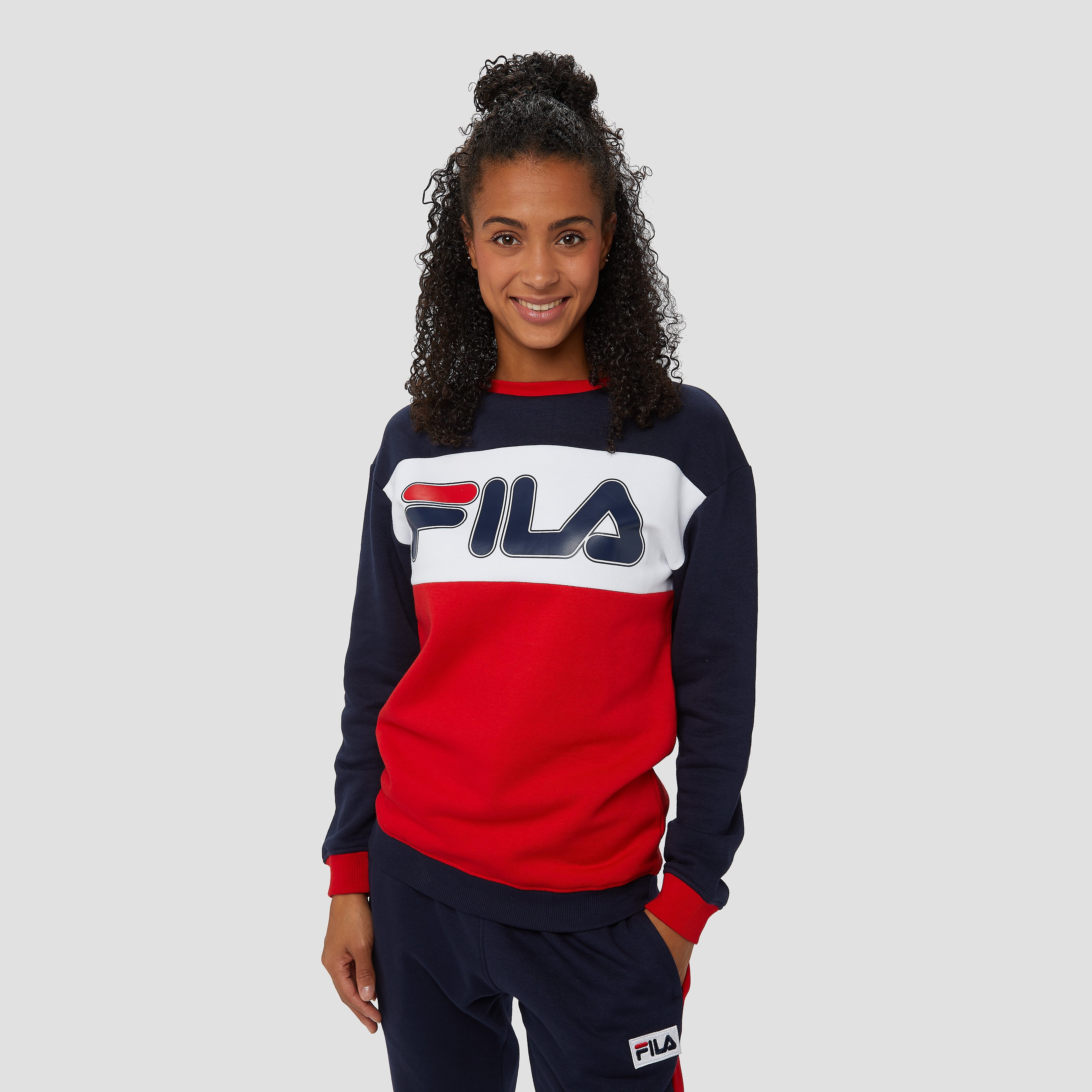 steak leeuwerik mist FILA Martia crew sweater blauw/rood Dames | Online kopen via Skishop4u.nl |  Decathlon.nl