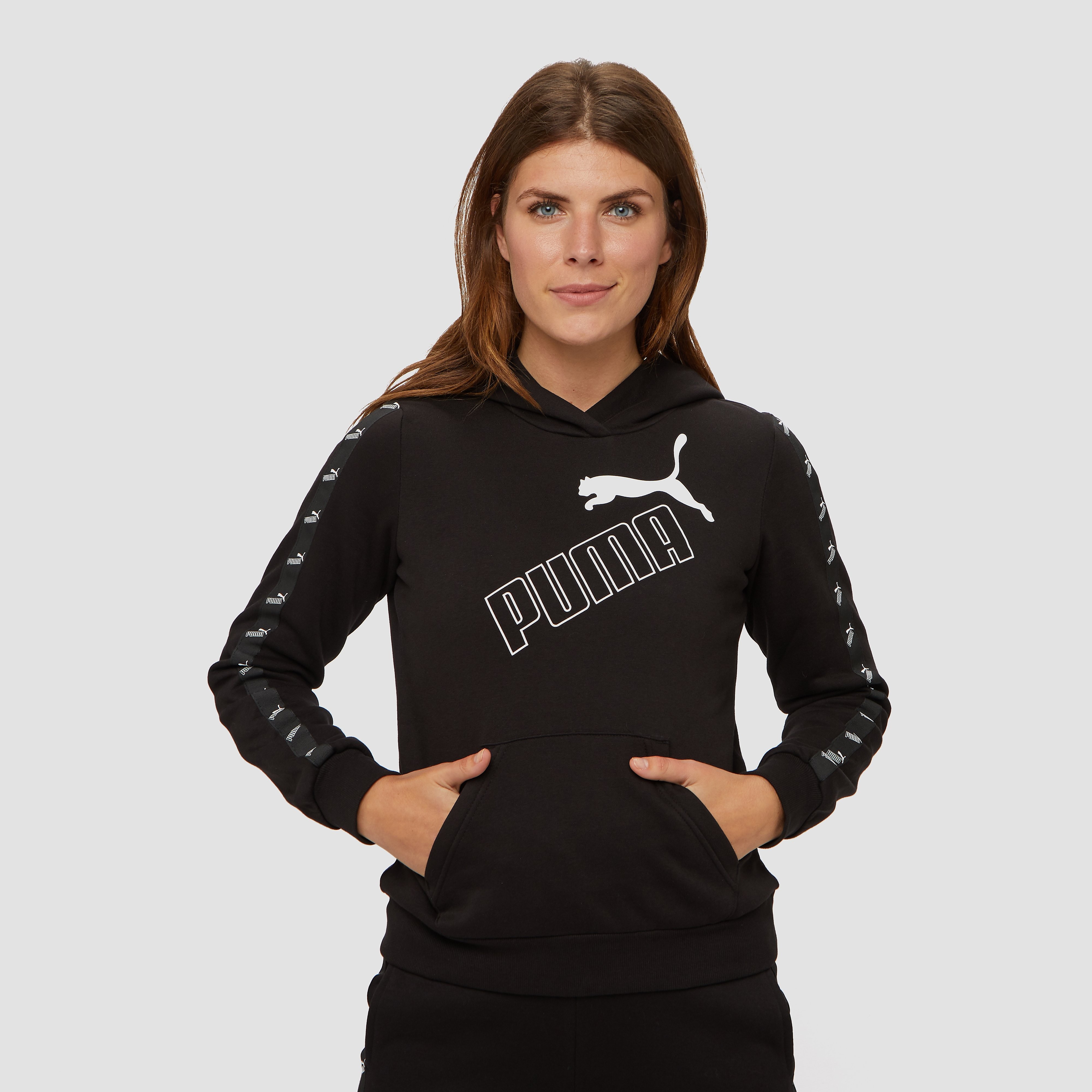 PUMA Amplified fleece trui zwart dames Dames