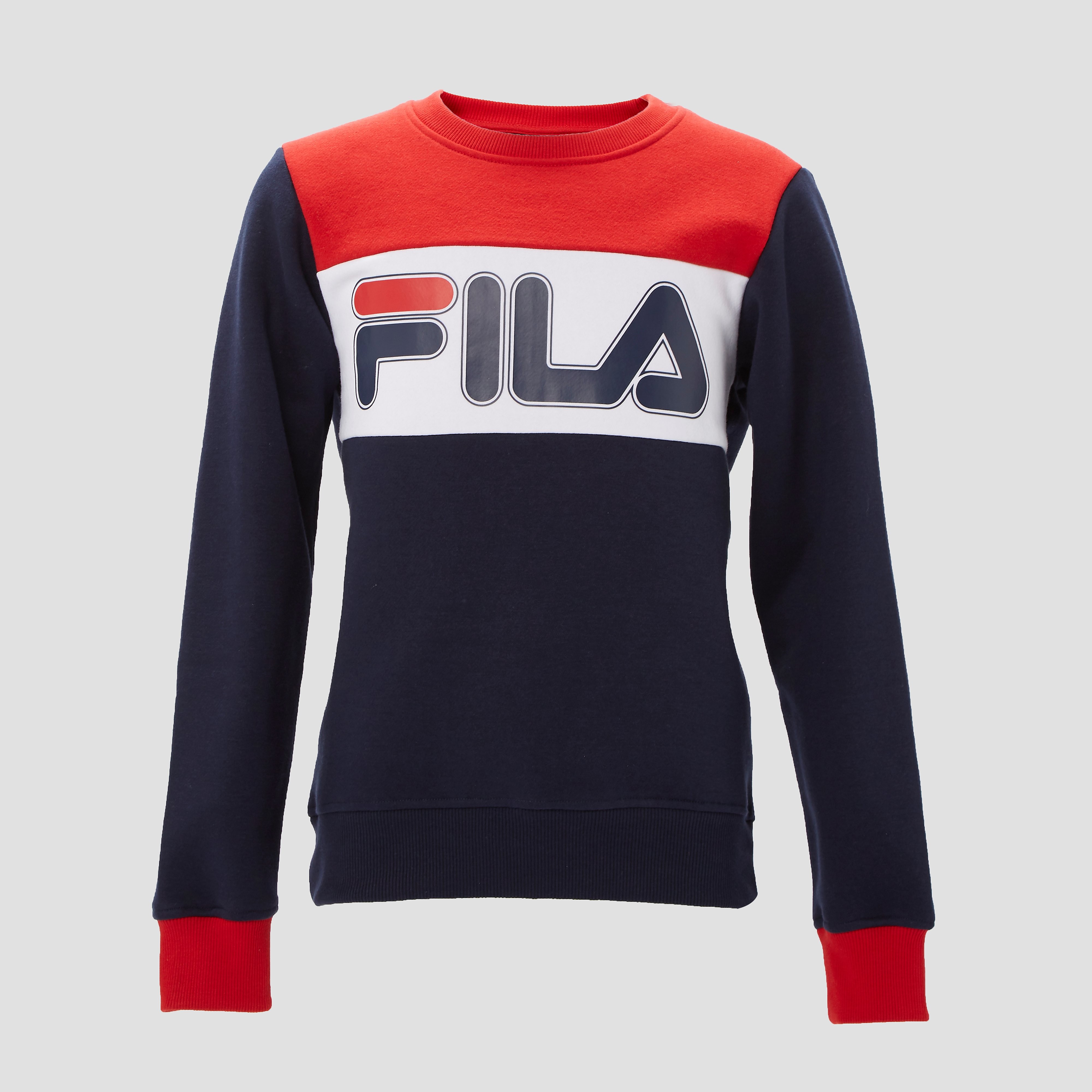 FILA Conello sweater blauw rood kinderen Kinderen Online kopen